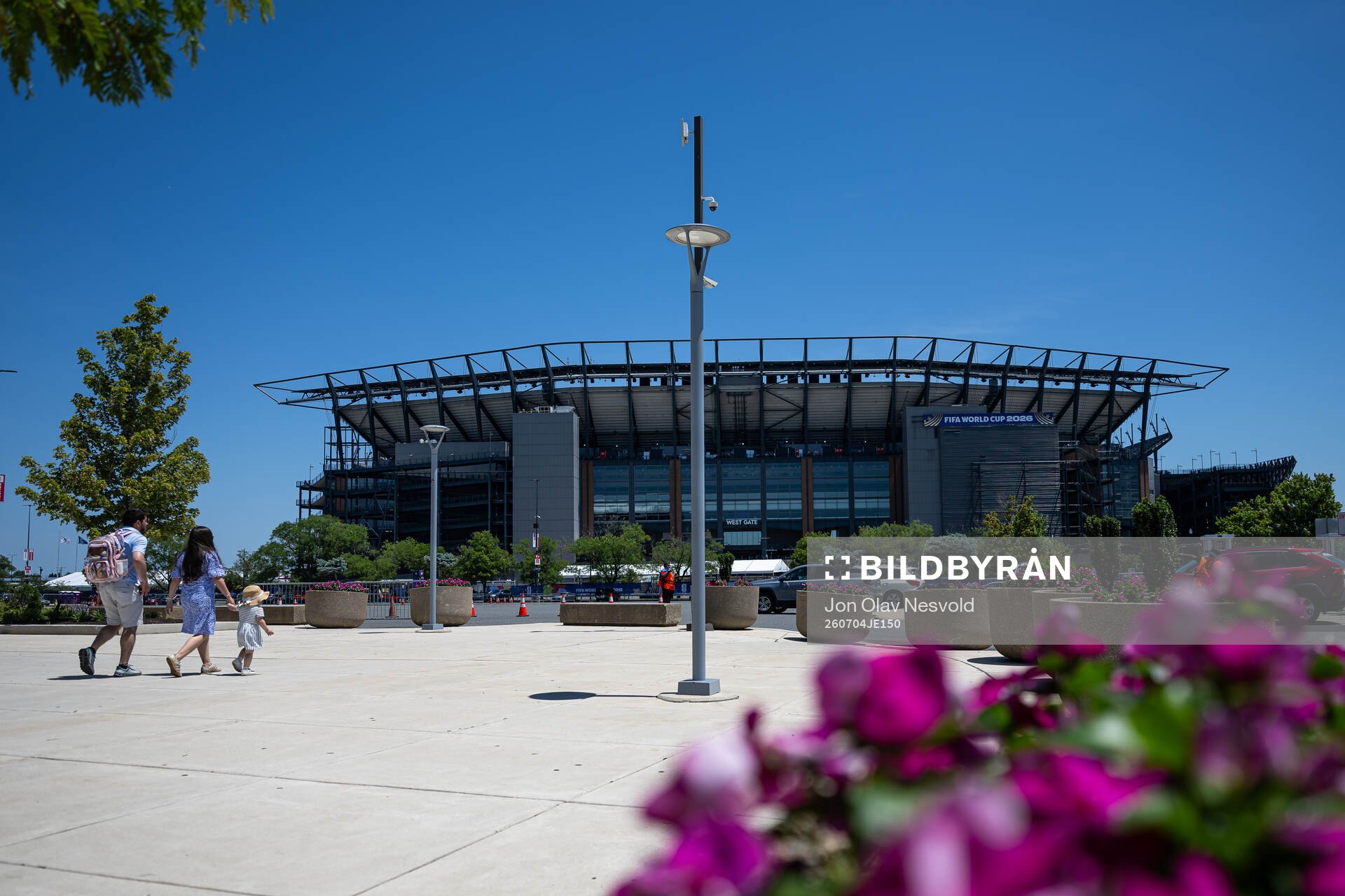 General exterior view of Philadelphia Stadium