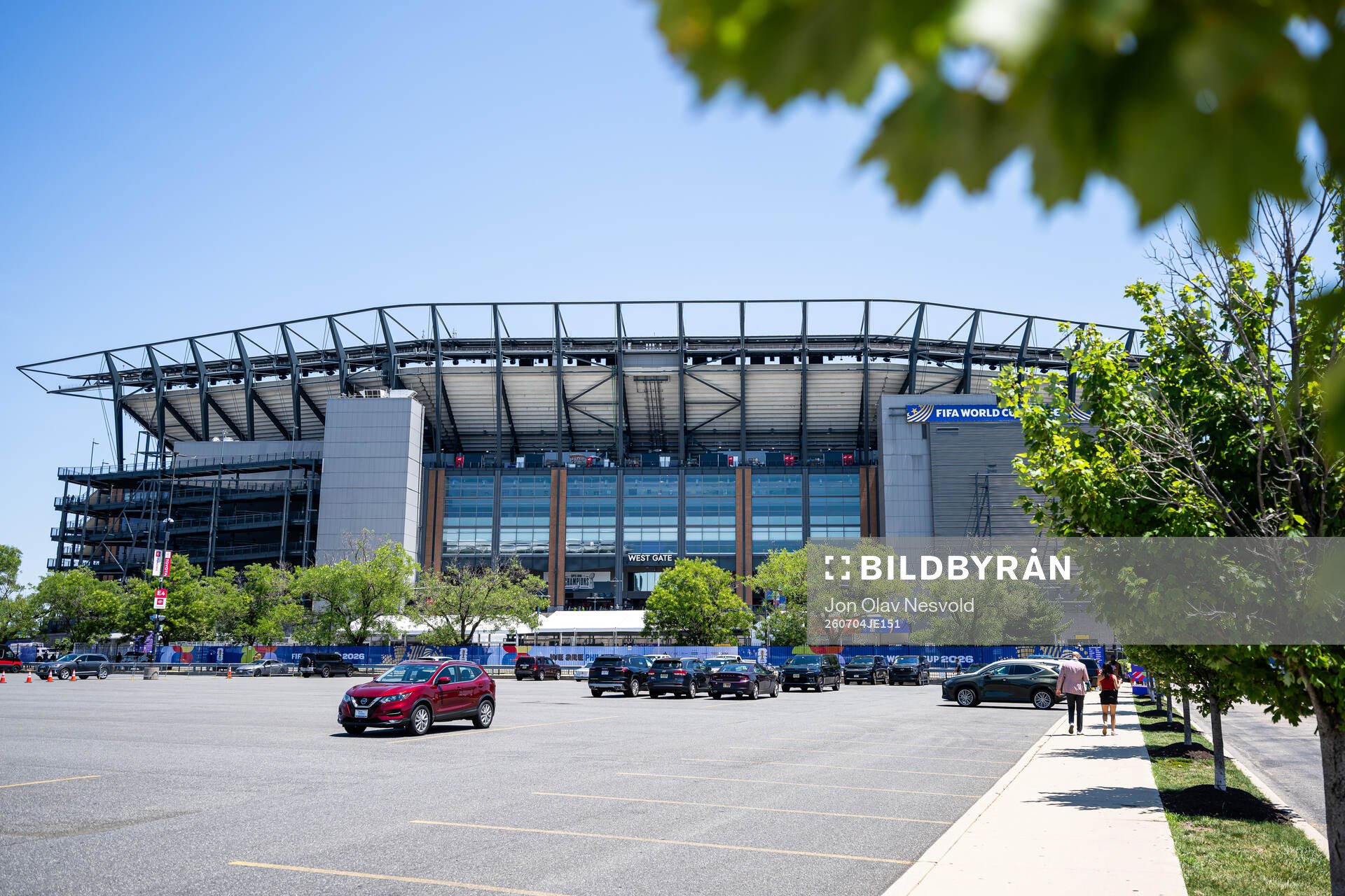 General exterior view of Philadelphia Stadium