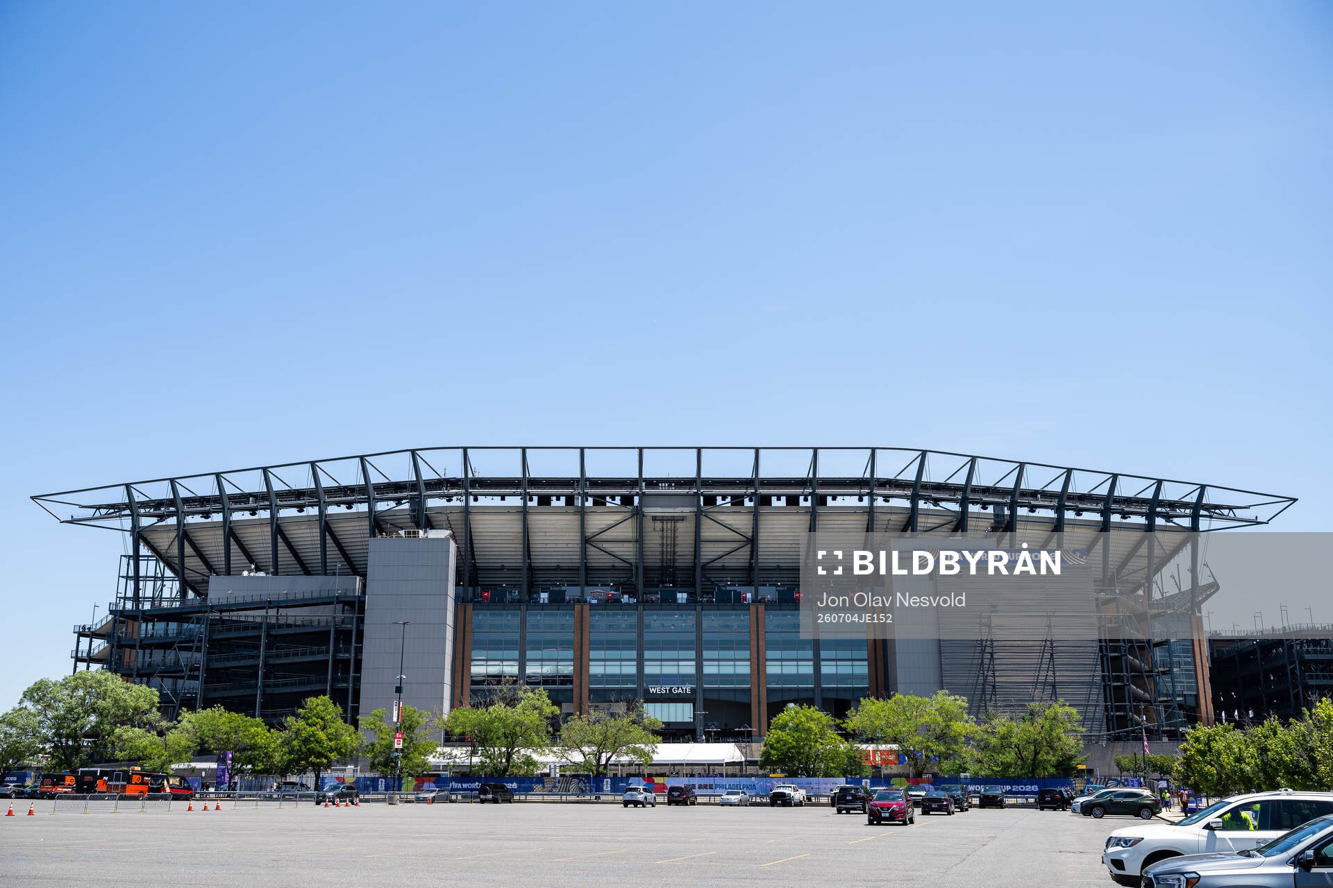 General exterior view of Philadelphia Stadium