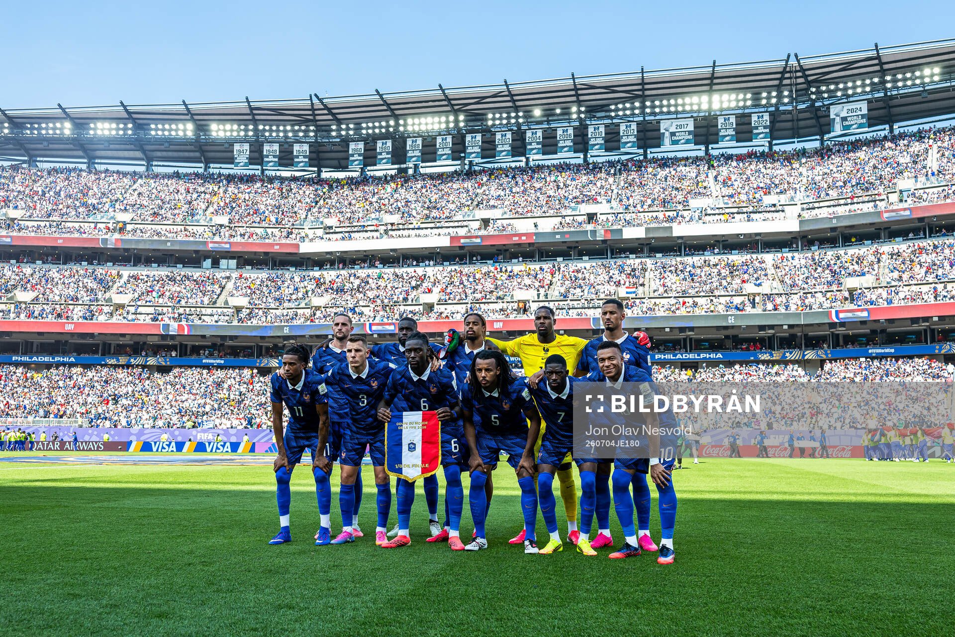 Starting eleven of France