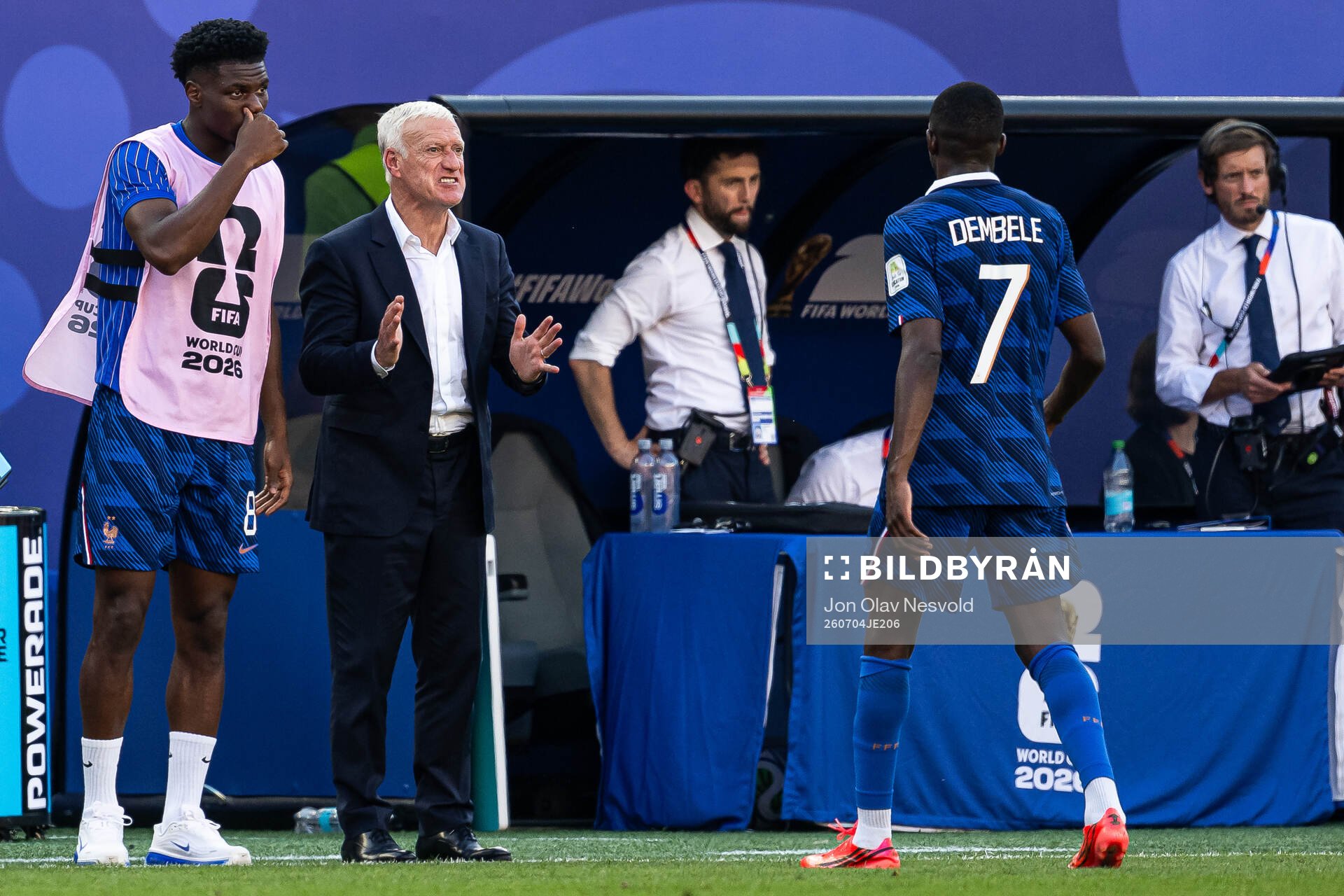 Head coach Didier Claude Deschamps of France