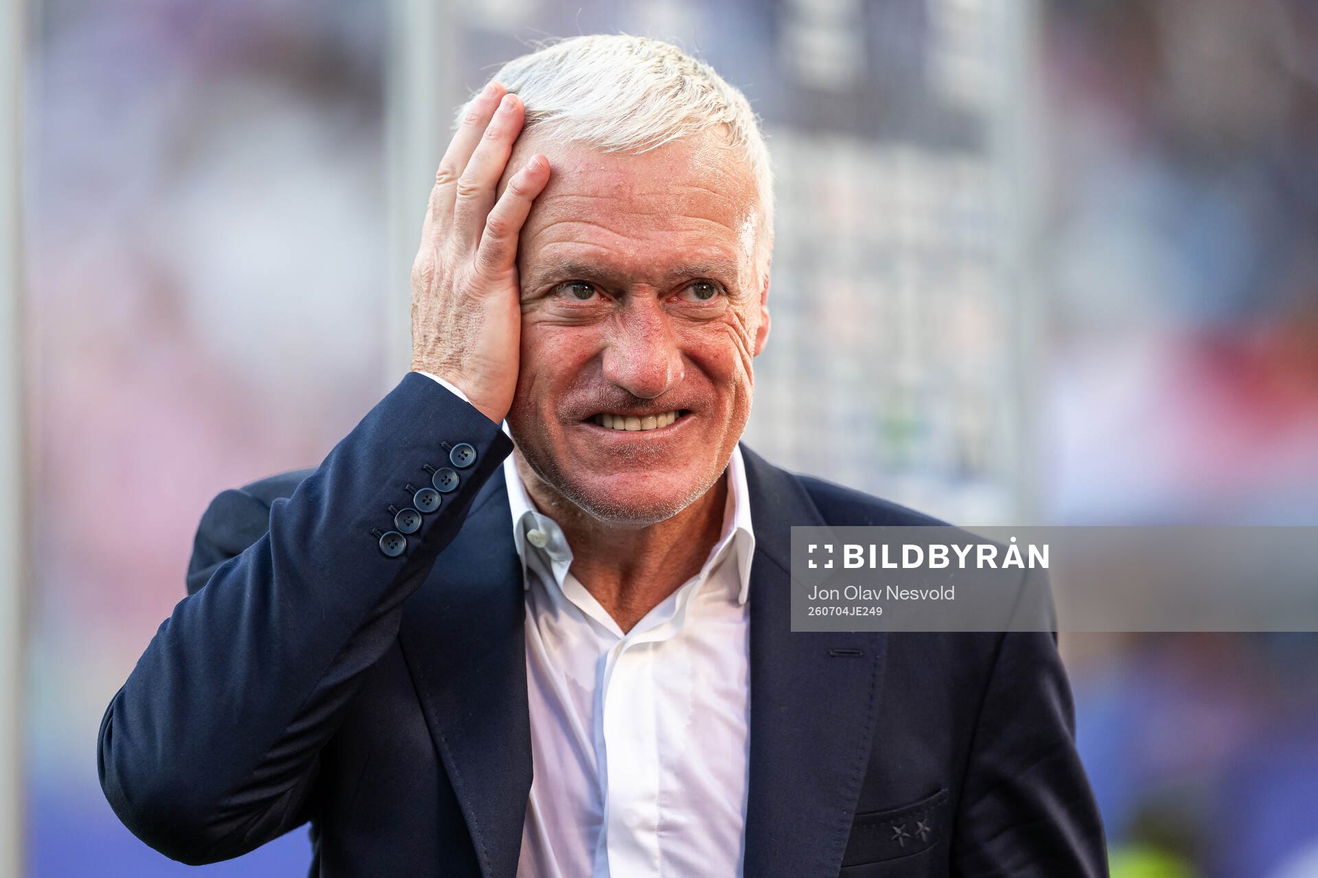 Head coach Didier Claude Deschamps of France
