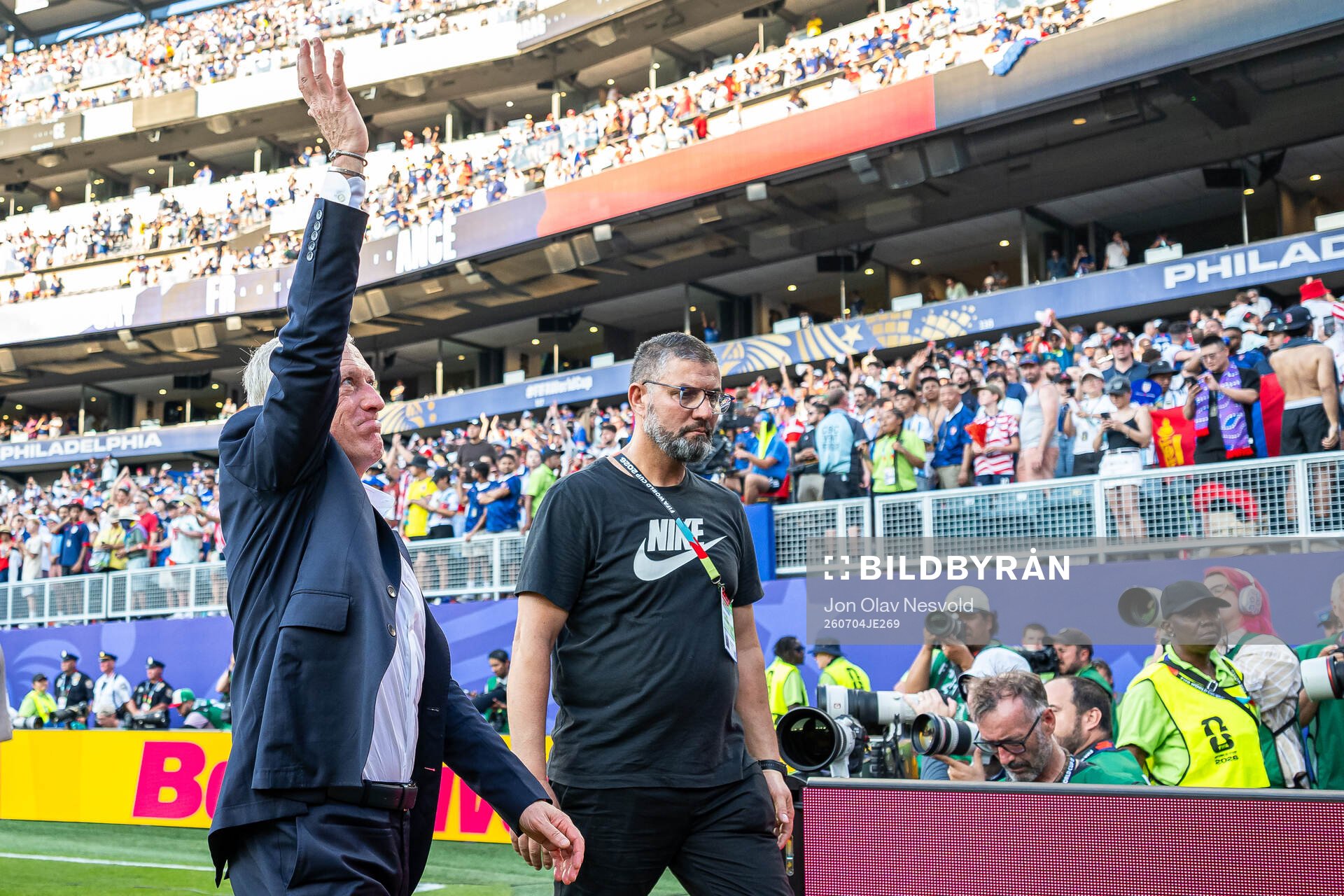 Head coach Didier Claude Deschamps of France