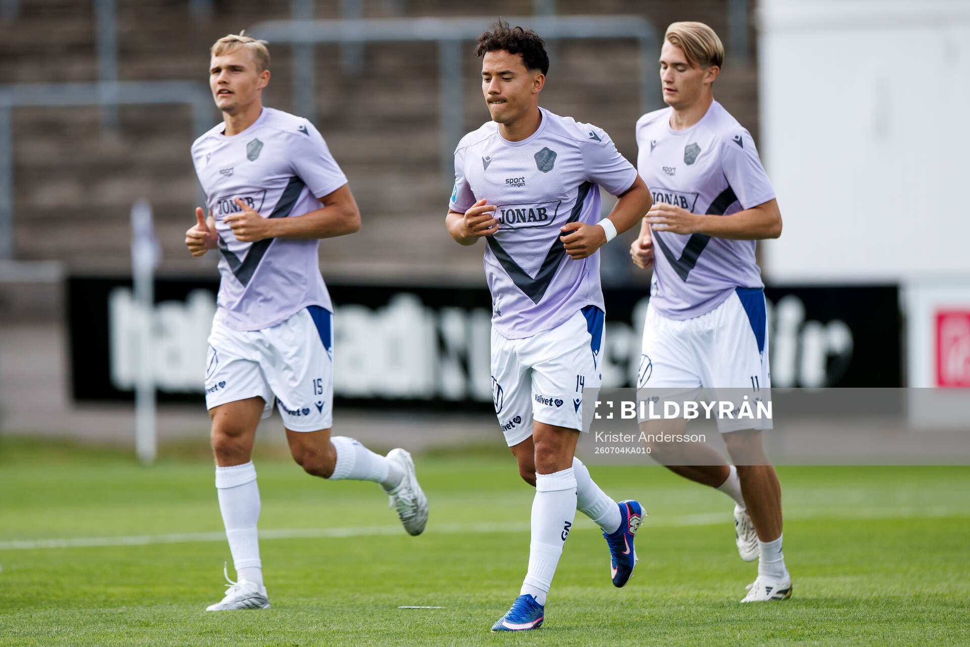 Halmstads Gustav Friberg, Hussein Carneil och Ludvig