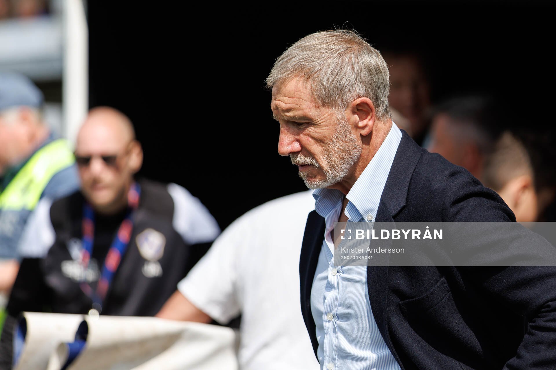 Halmstads tränare Stuart Baxter