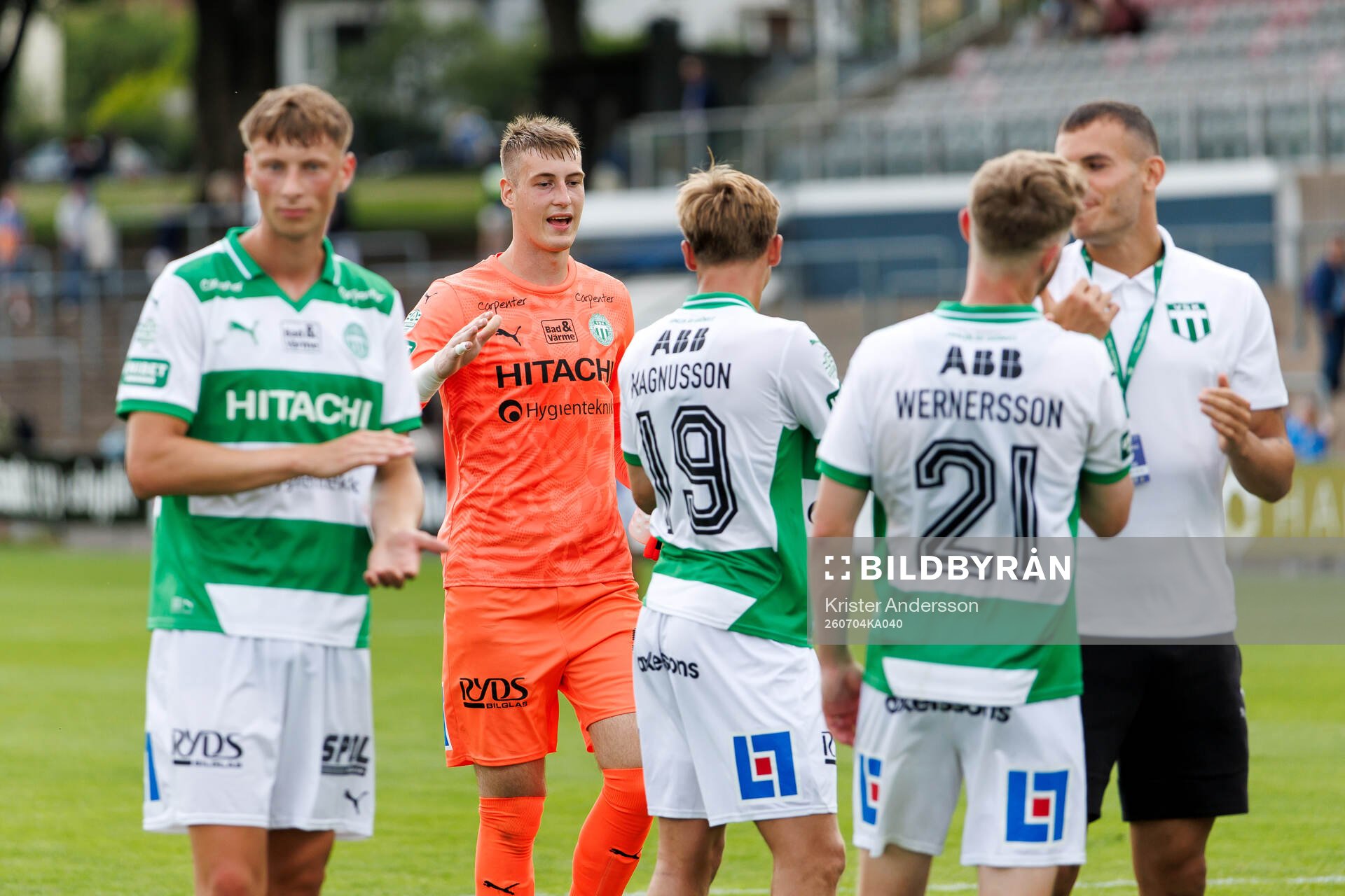 Västerås målvakt Elis Jäger