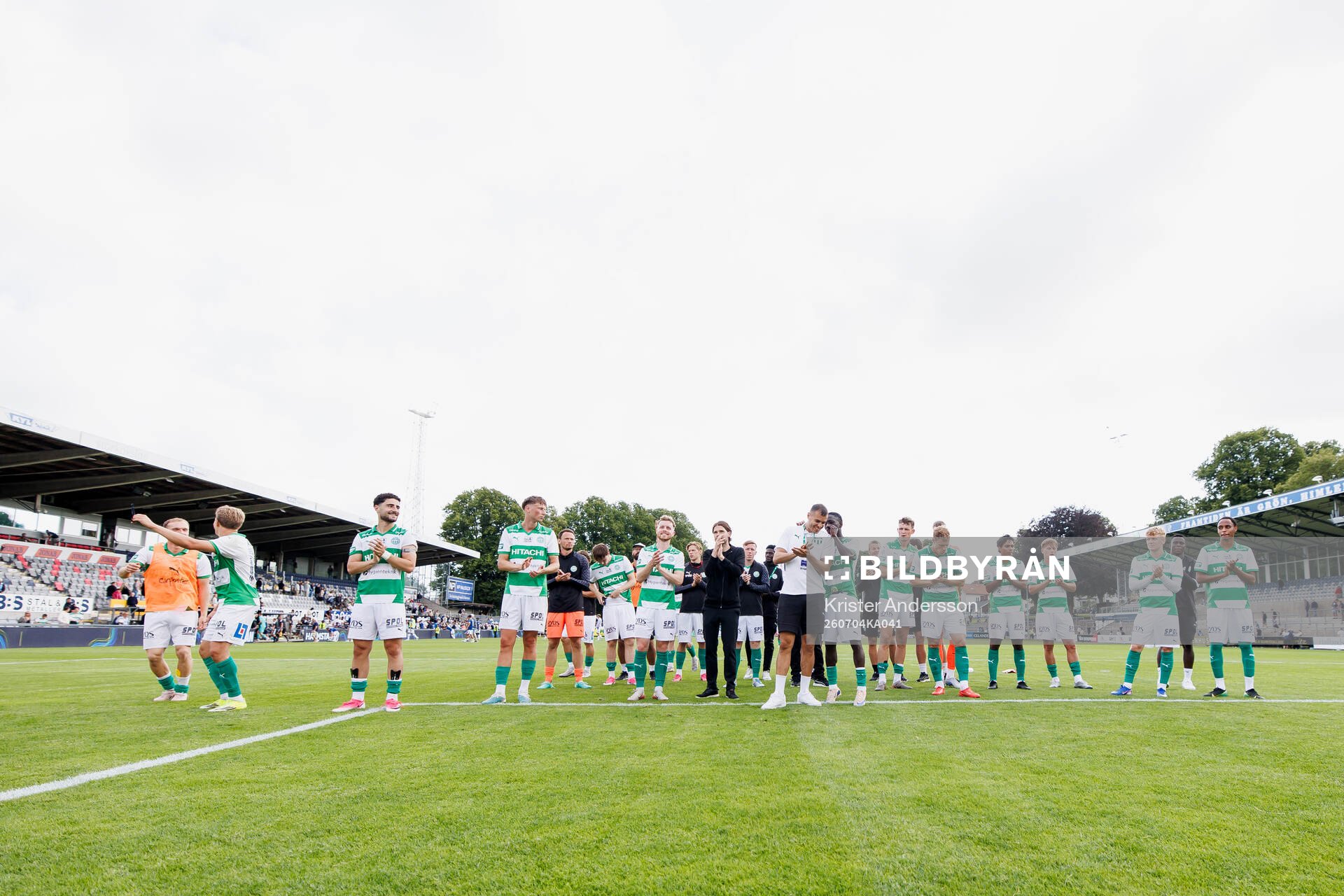 Västerås spelare jublar