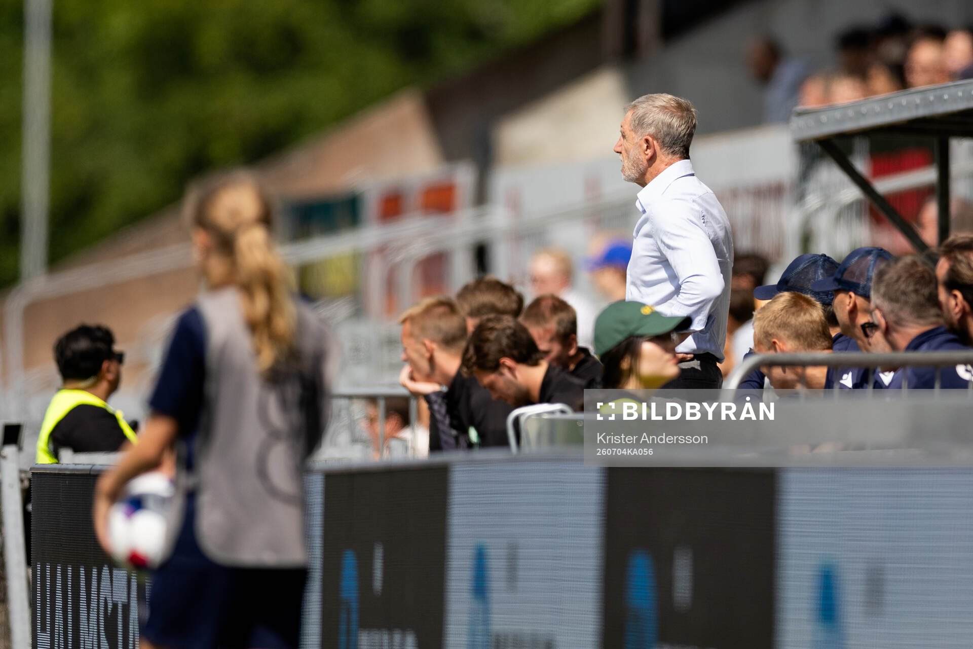 Halmstads tränare Stuart Baxter