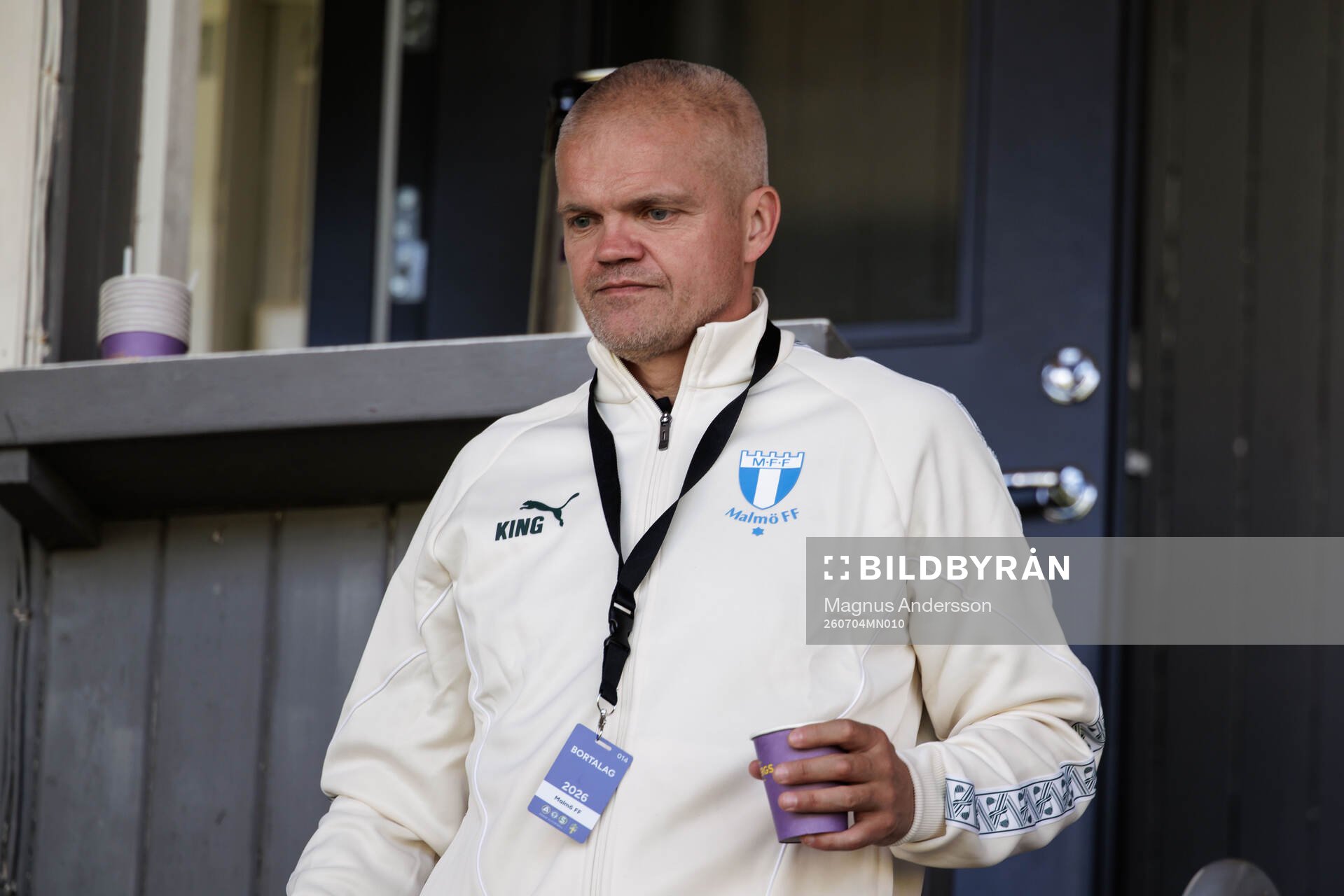 Malmö FFs huvudtränare Gaute Helstrup
