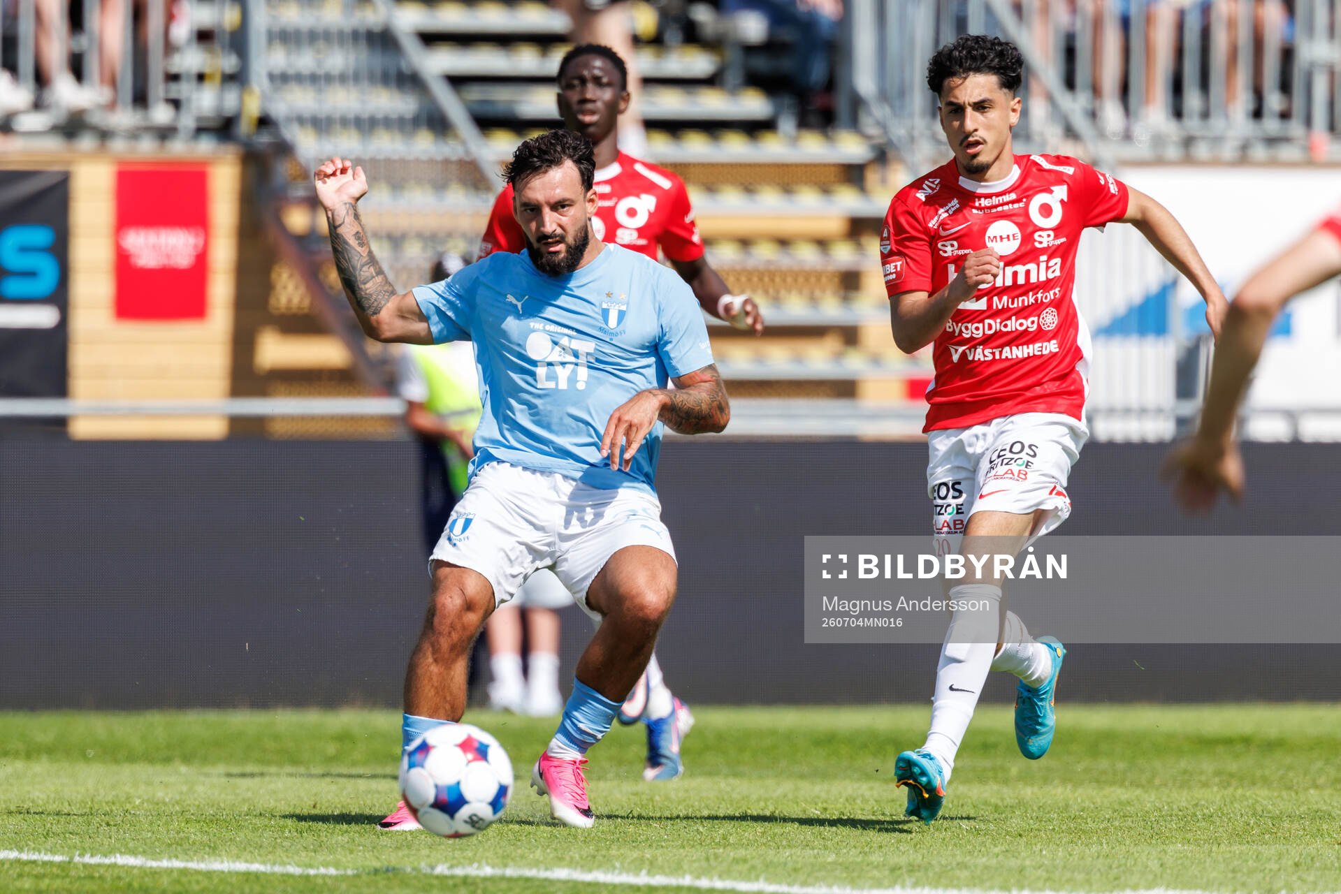 Malmö FFs Sead Haksabanovic och Degerfors Elias Barsoum