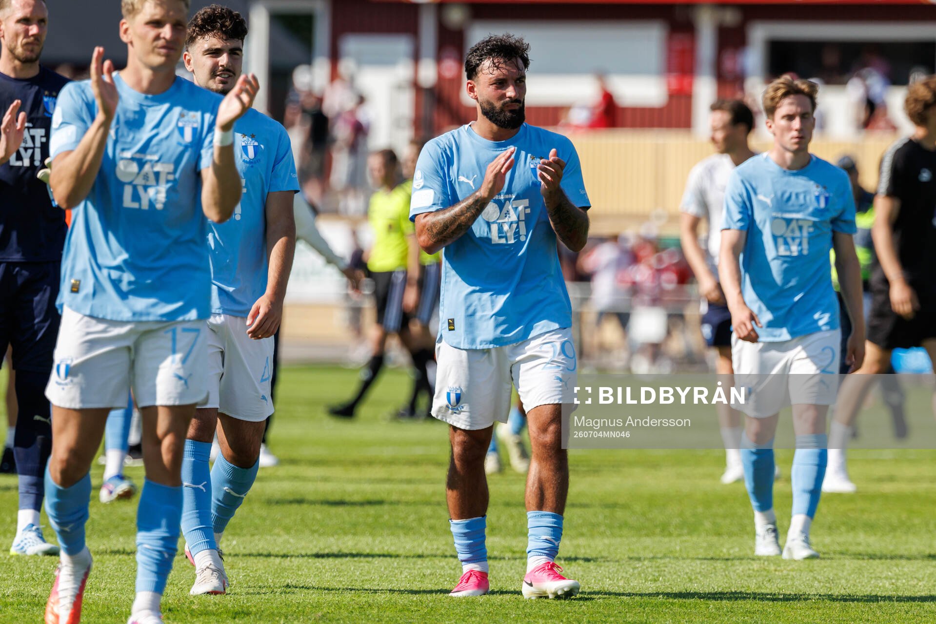 Malmö FFs Sead Haksabanovic jublar
