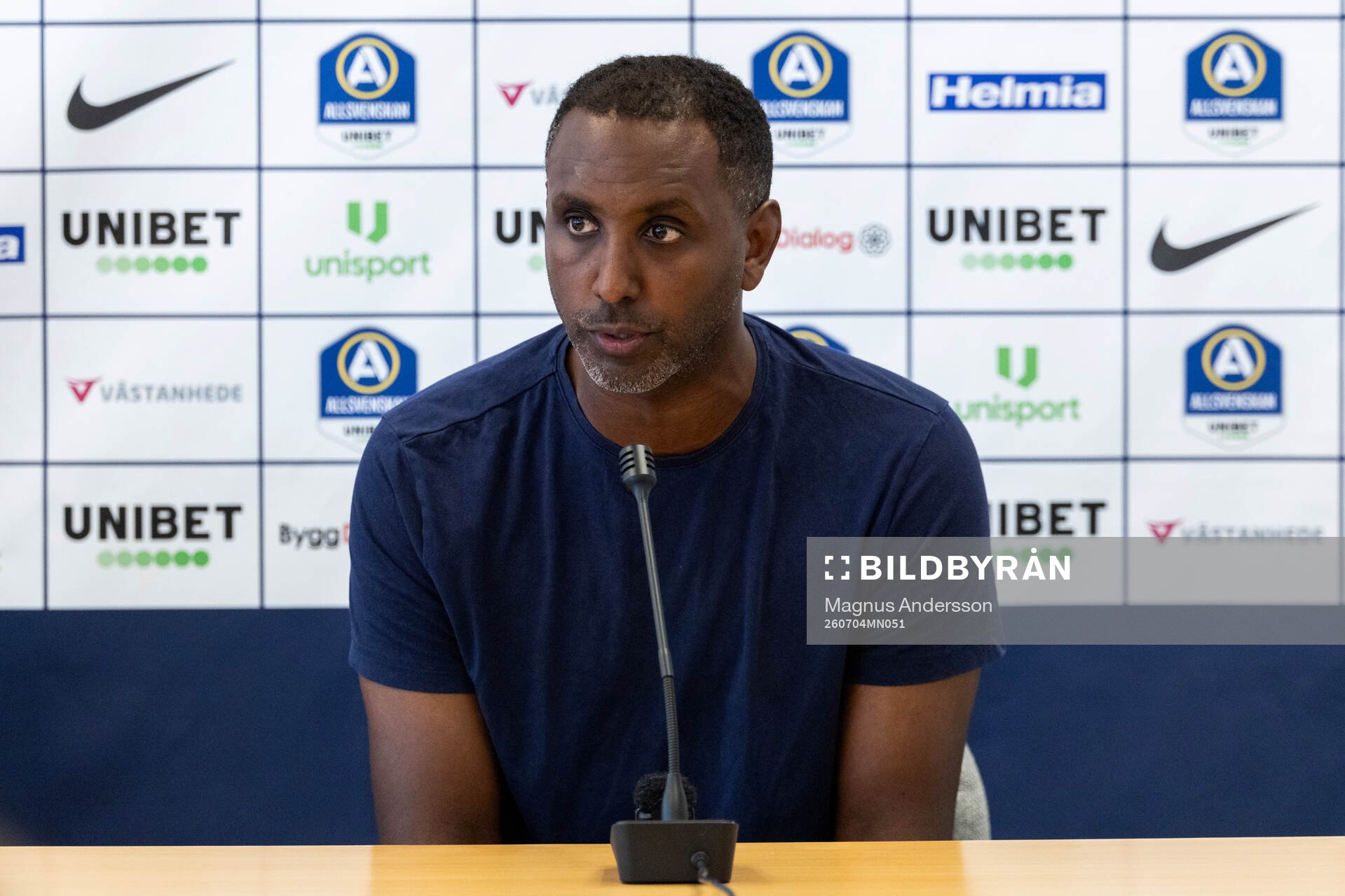 Degerfors huvudtränare Henok Goitom