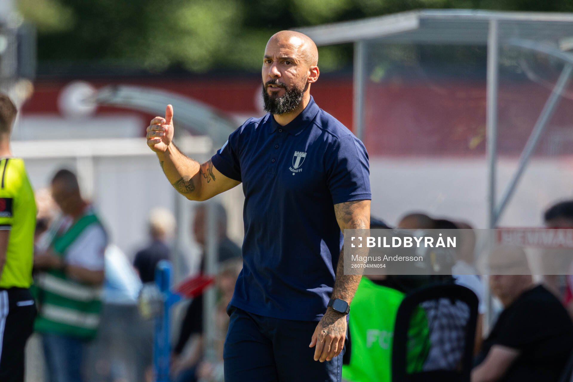 Malmö FFs assisterande tränare Guillermo Molins