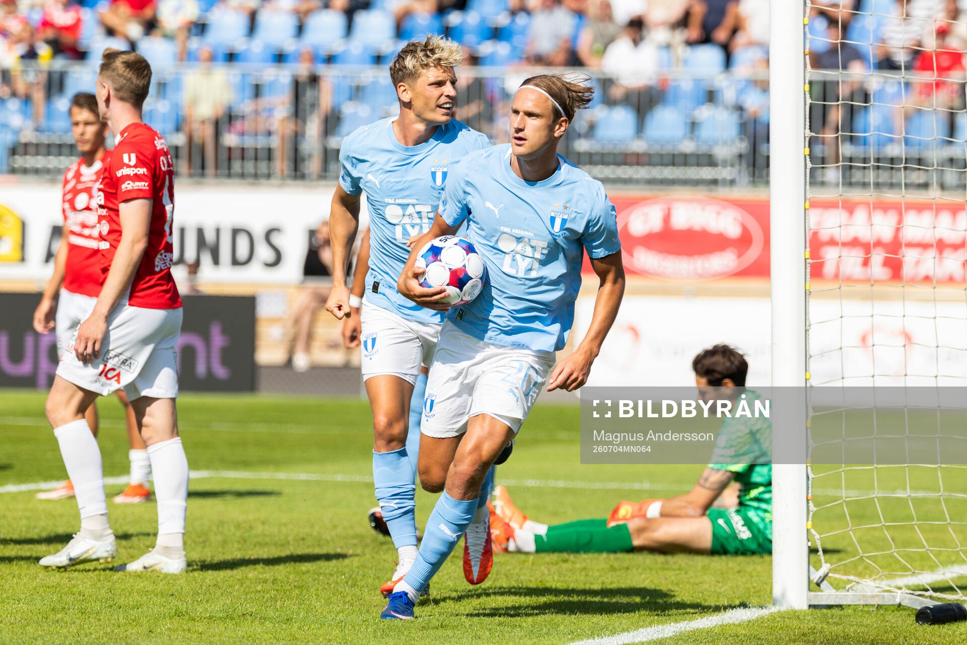 Malmö FFs Erik Botheim jublar