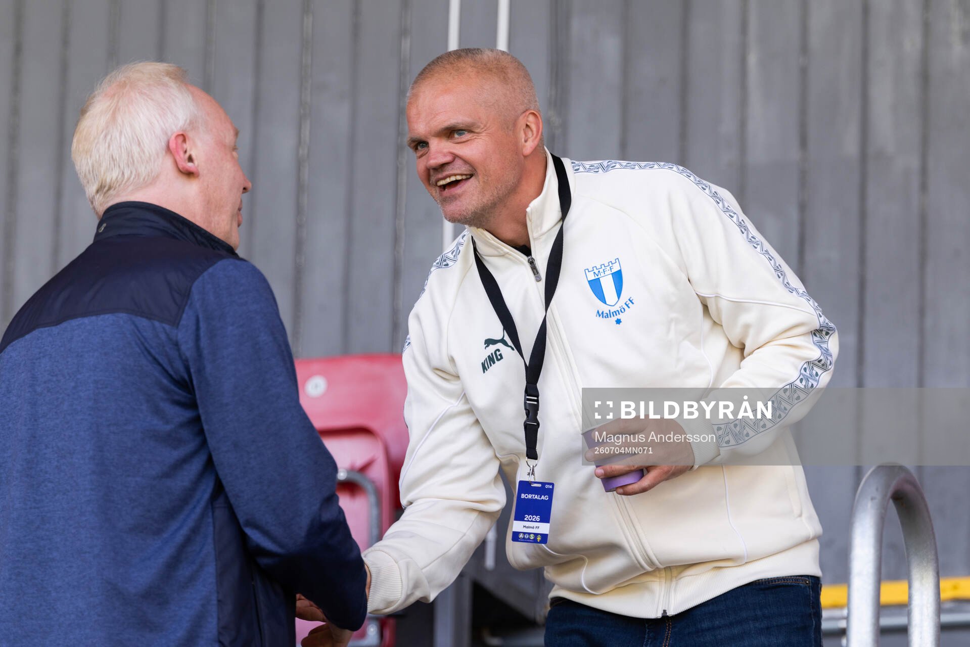 Malmö FFs huvudtränare Gaute Helstrup