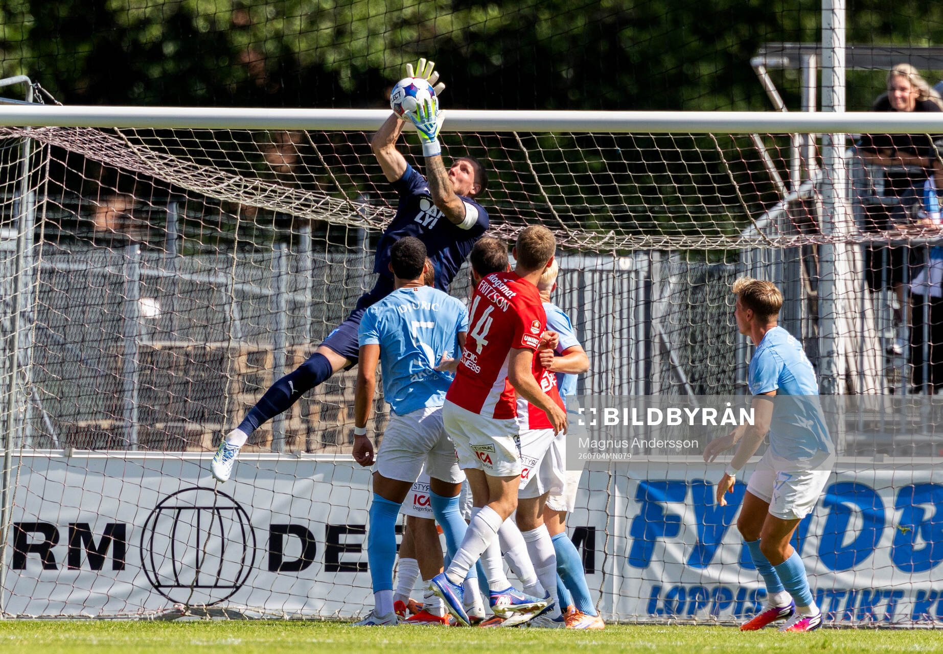 Malmö FFs målvakt Robin Olsen
