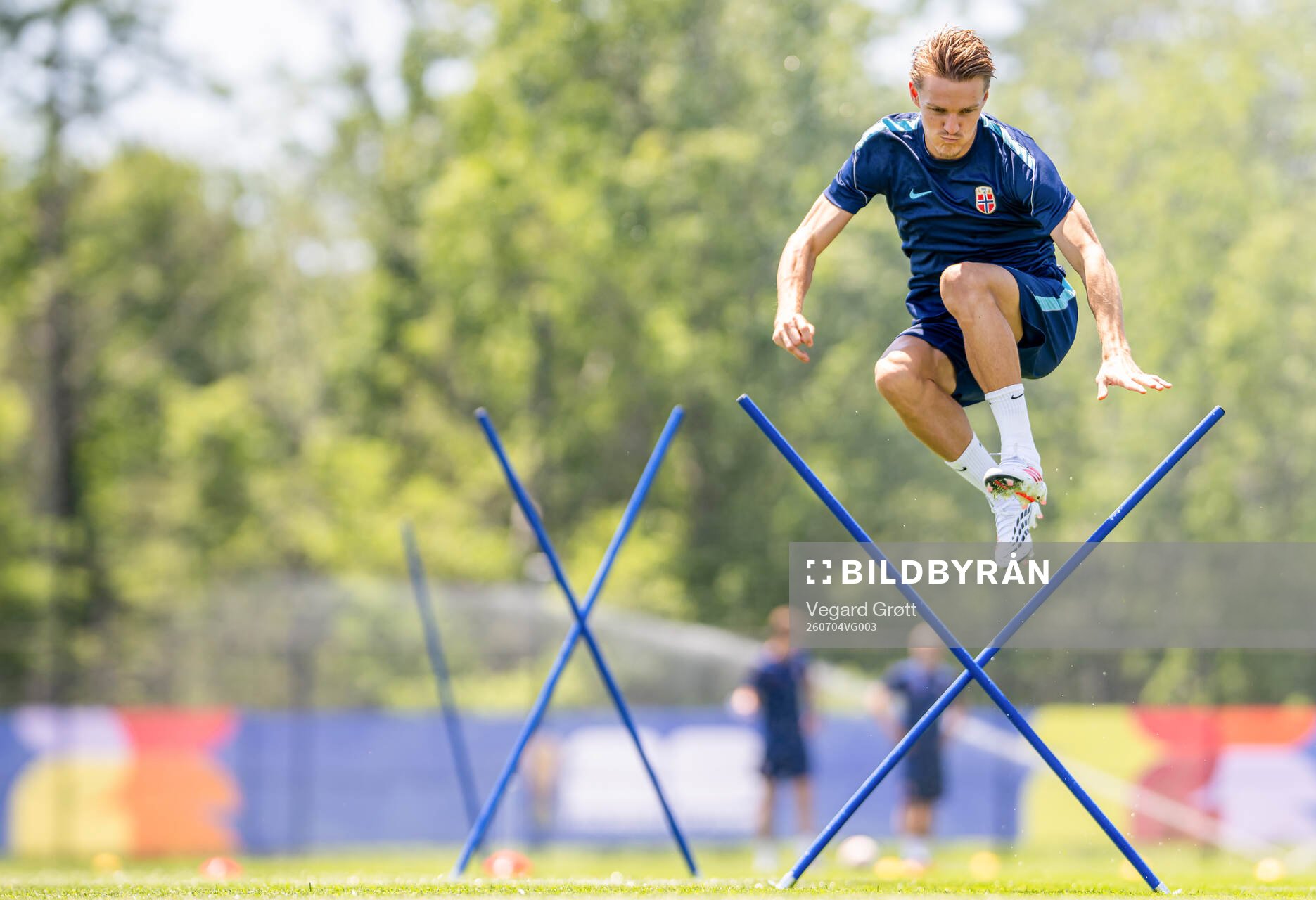 Martin Ødegaard of the Norwegian national football team at
