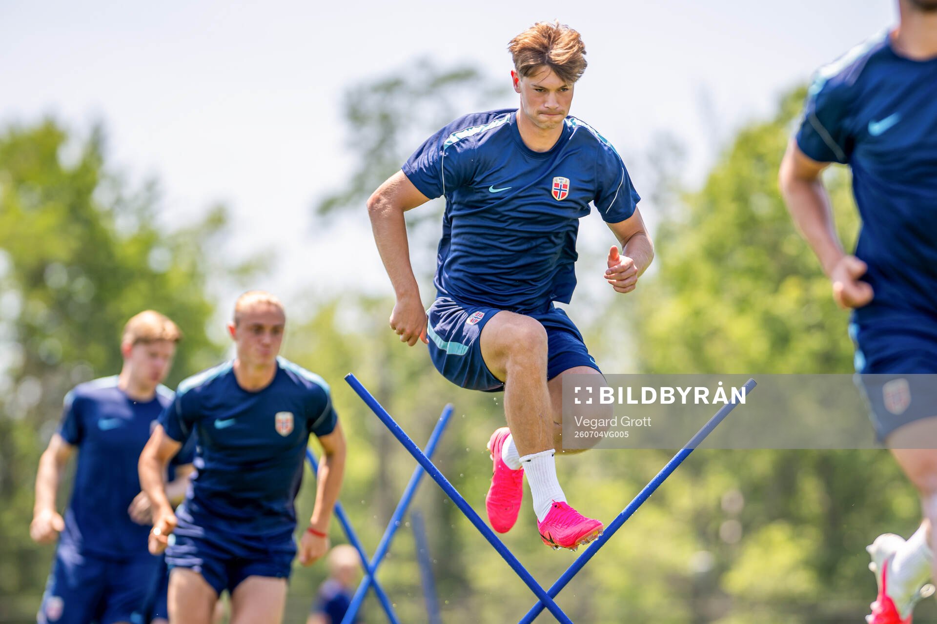 Henrik Falchener of the Norwegian national football team at