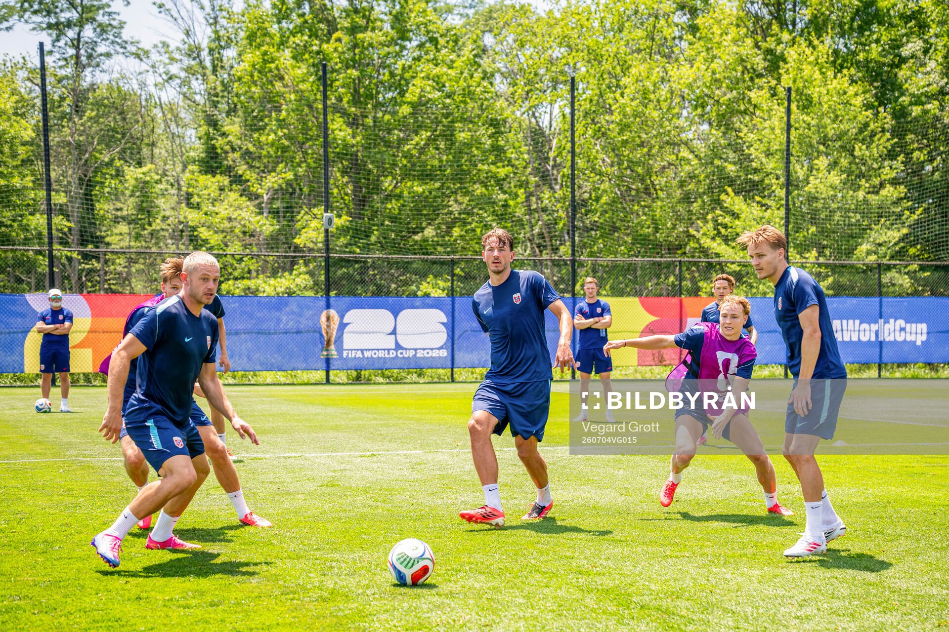 Julian Ryerson, Sander Berge, Andreas Schjelderup and
