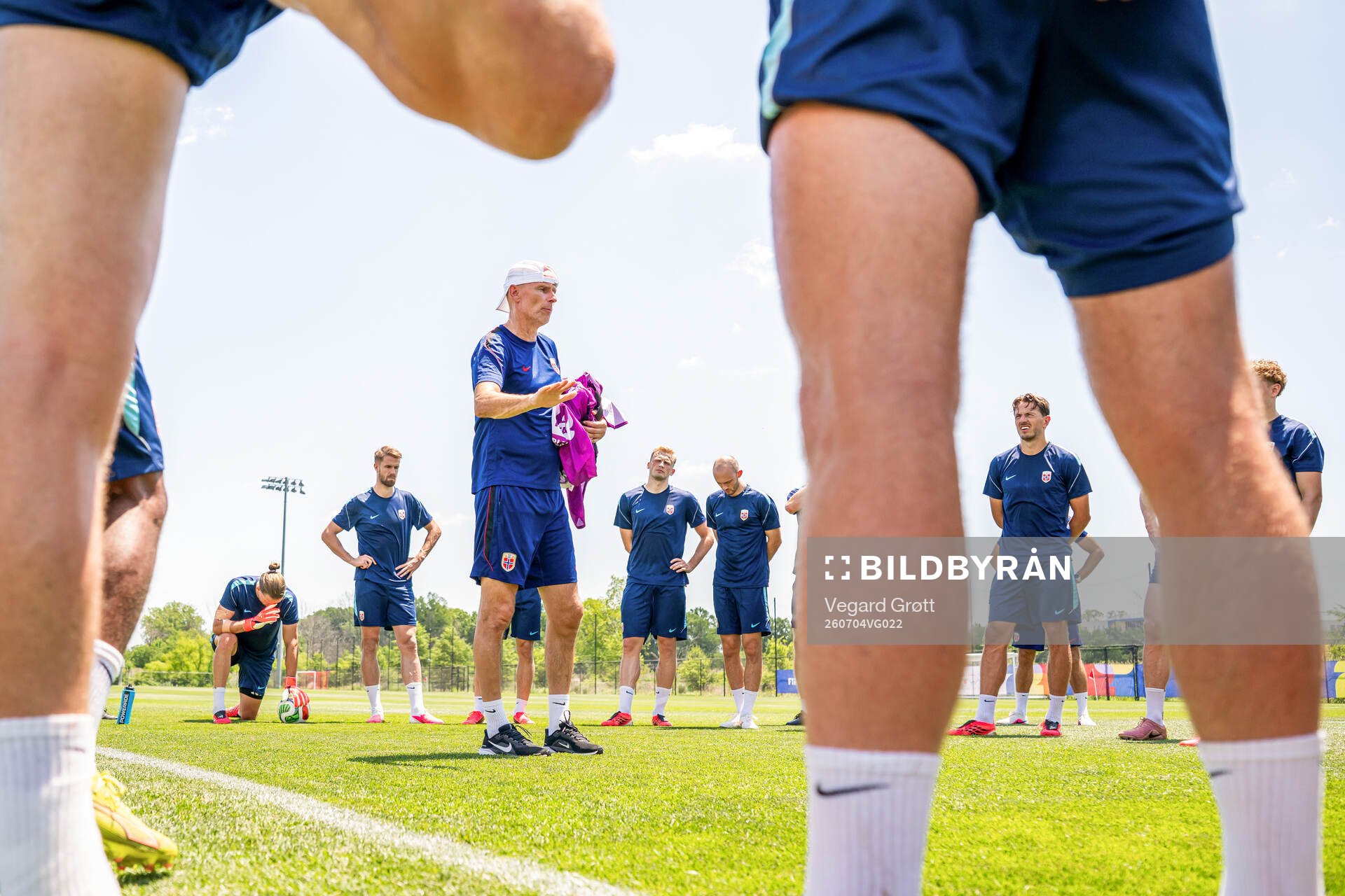 Ståle Solbakken, head coach of the Norwegian national