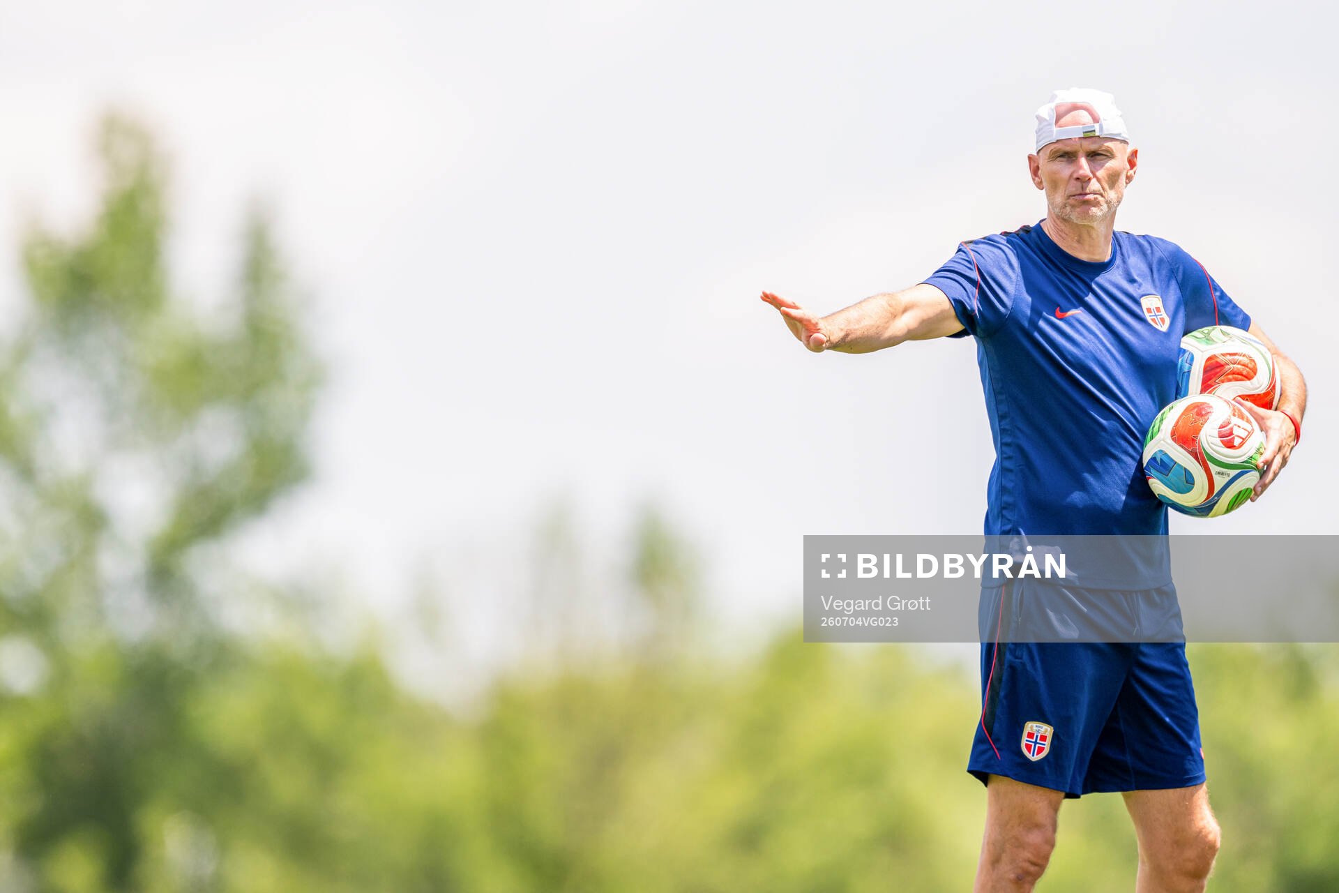 Ståle Solbakken, head coach of the Norwegian national