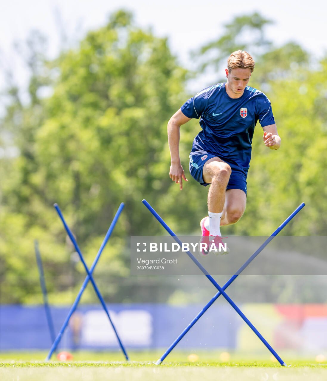 Torbjørn Lysaker Heggem of the Norwegian national football