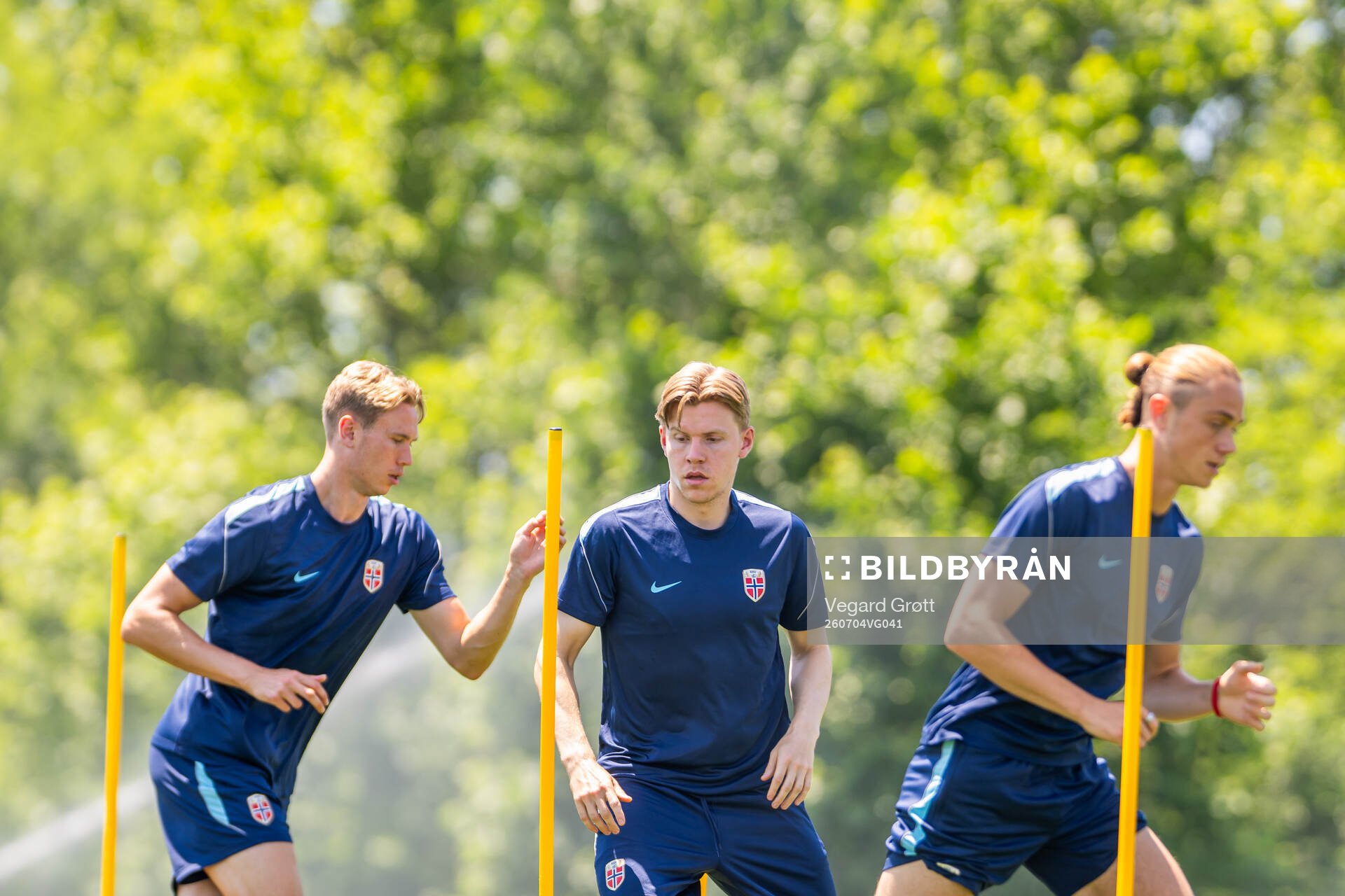 Jens Petter Hauge of the Norwegian national football team