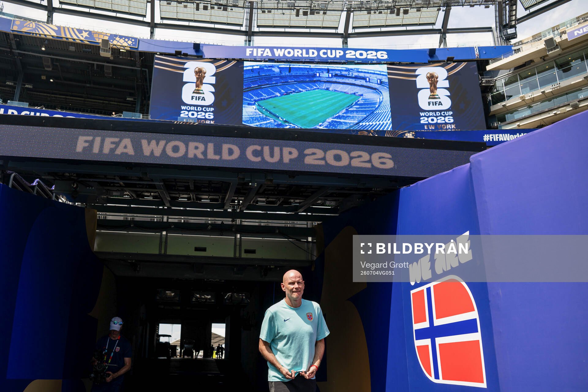 Ståle Solbakken, head coach of the Norwegian national