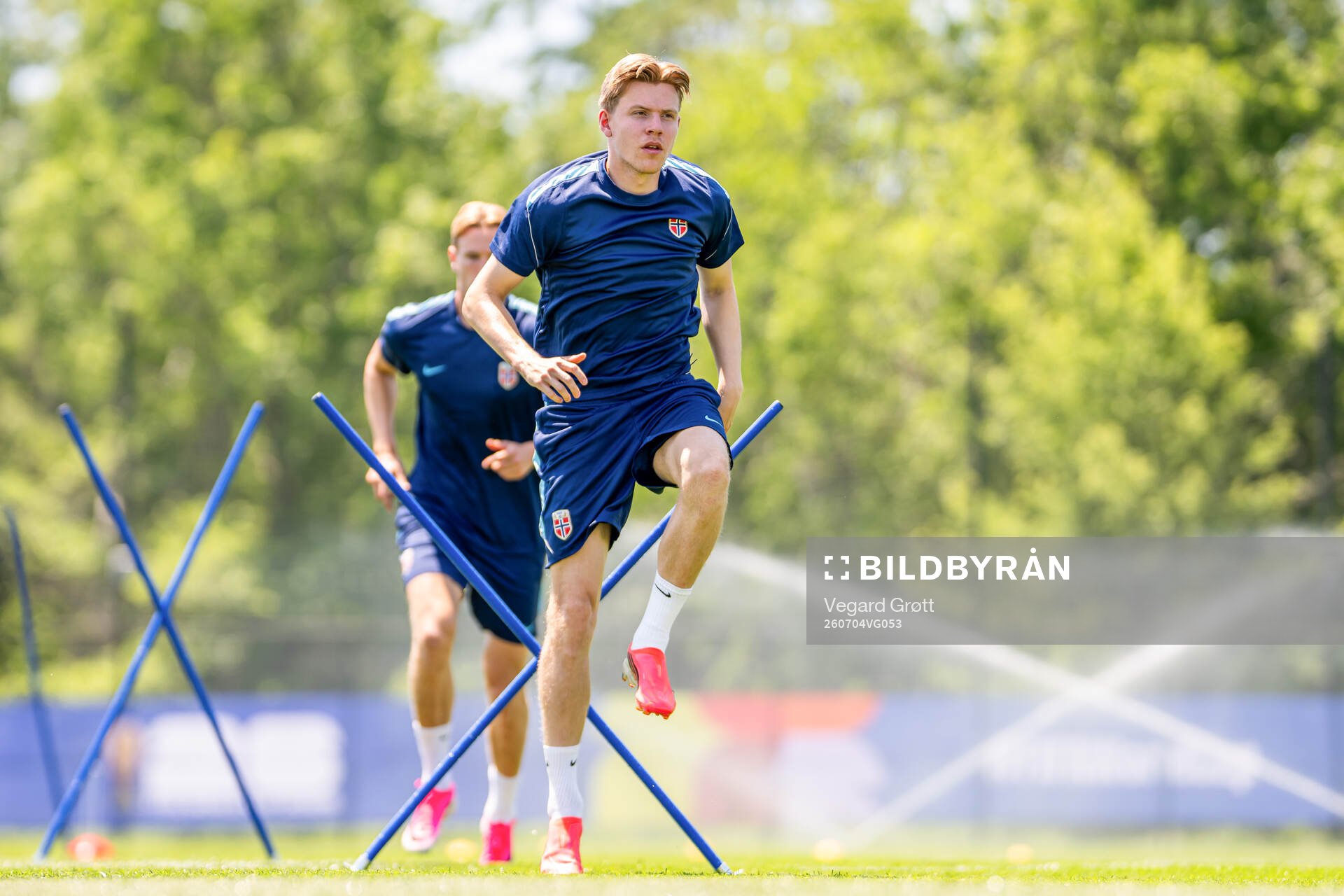 Jens Petter Hauge of the Norwegian national football team