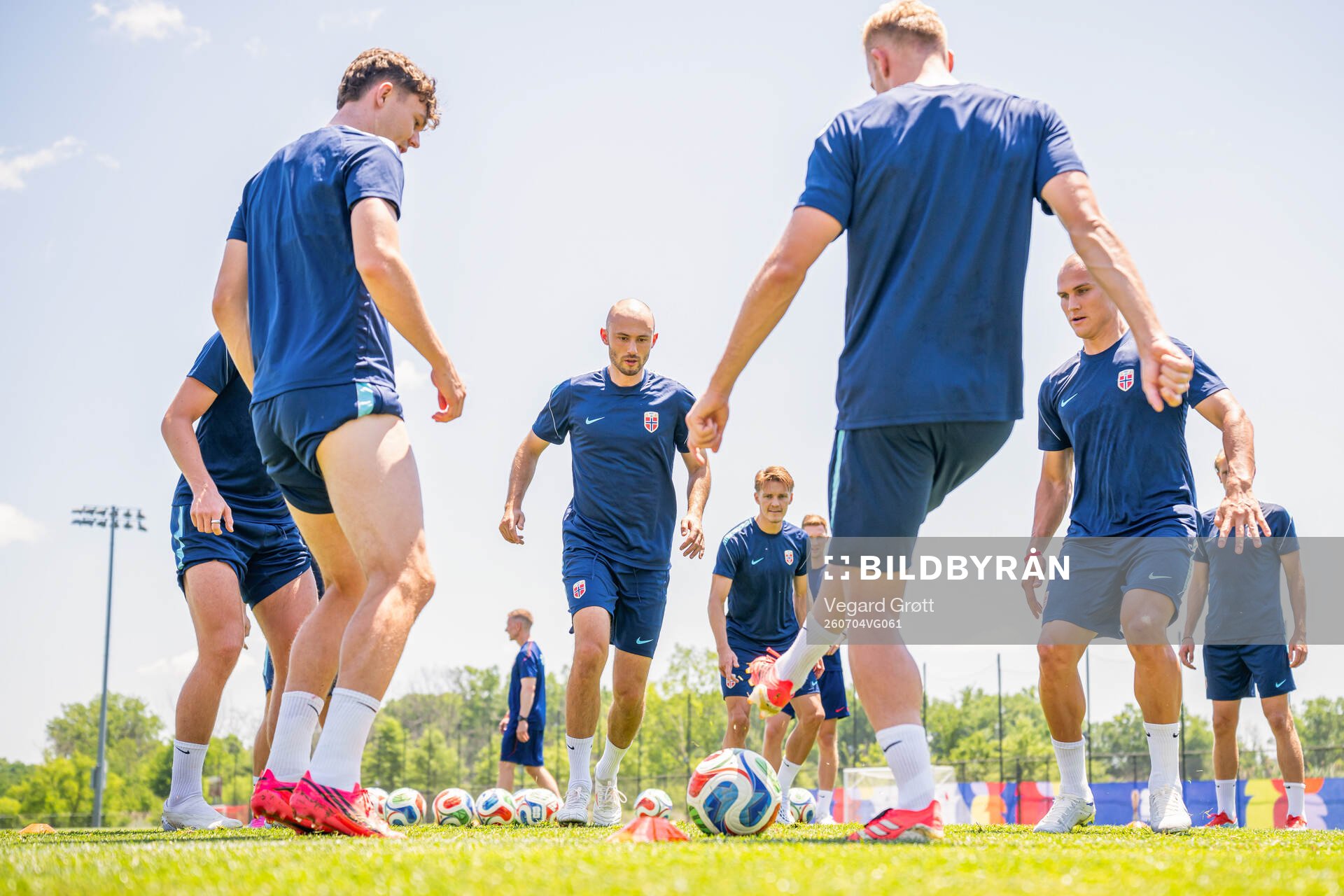 Fredrik Aursnes of the Norwegian national football team at