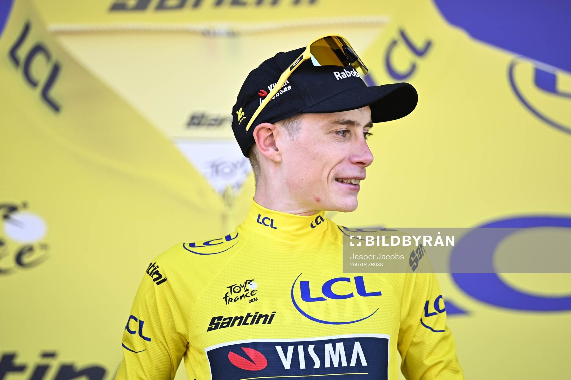 Cykel, Tour de France, Etapp 1 Danish Jonas Vingegaard of