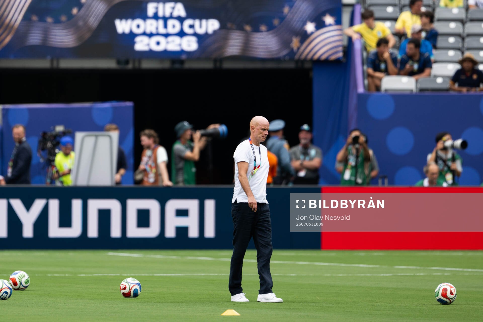 Head coach Ståle Solbakken of Norway