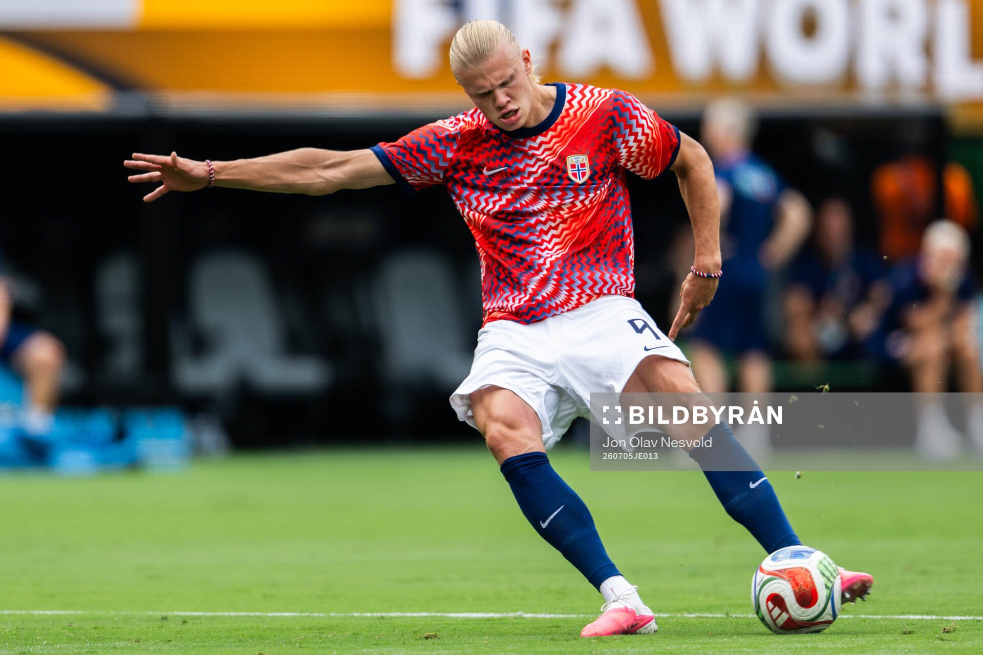 Erling Braut Haaland of Norway