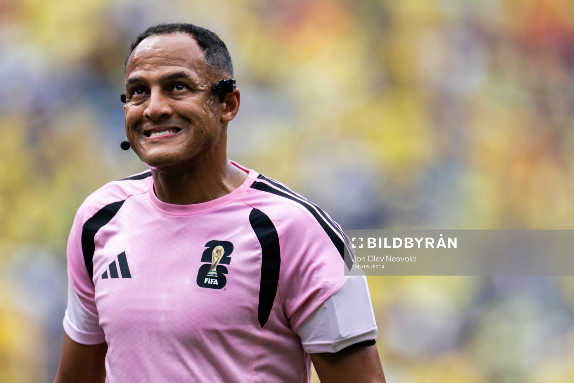 Referee Ismail Elfath