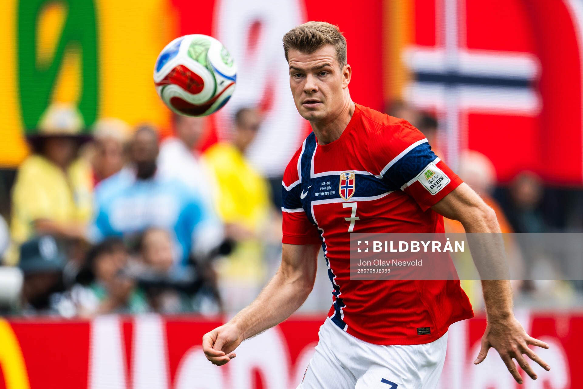 Alexander Sørloth of Norway
