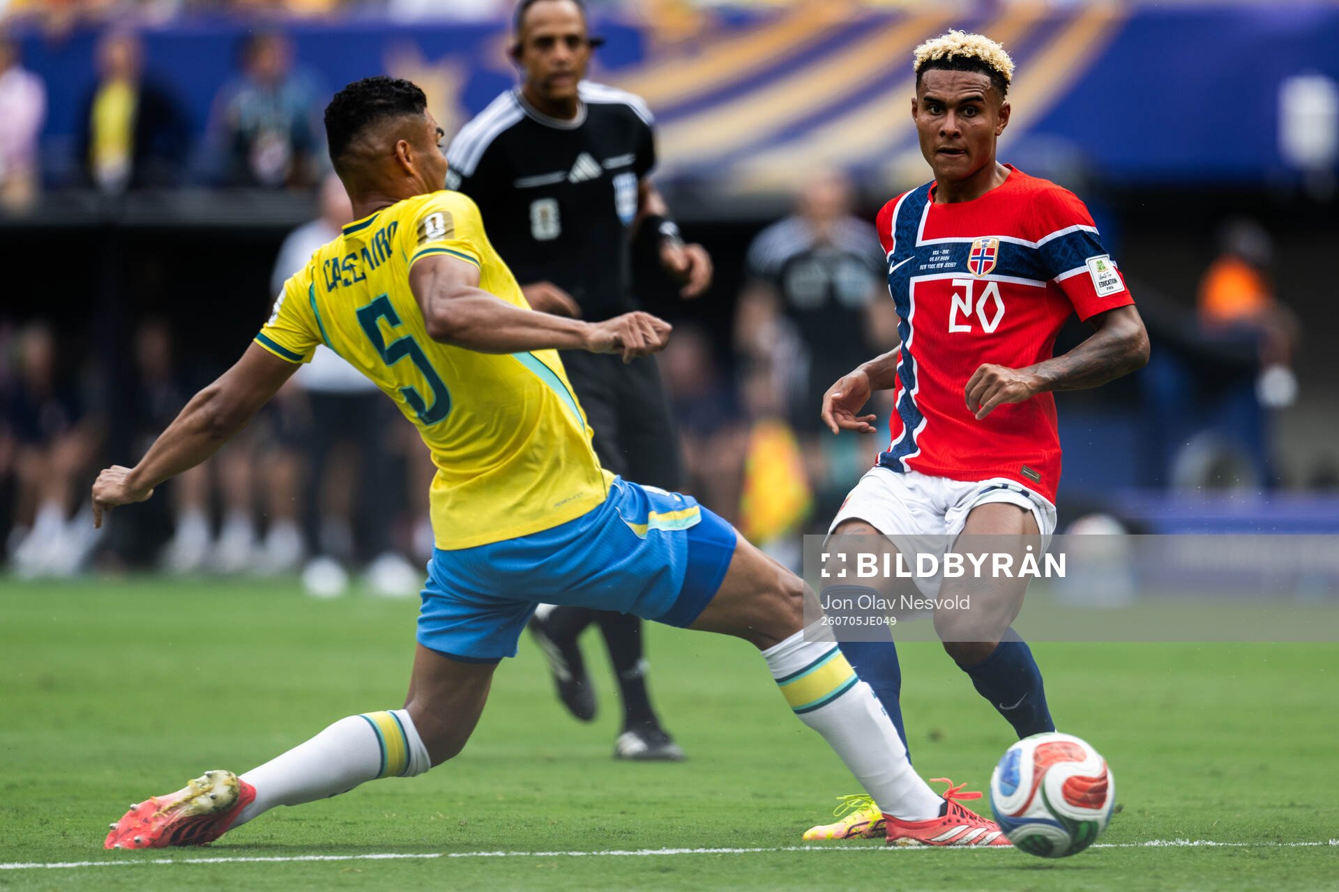 Antonio Nusa of Norway