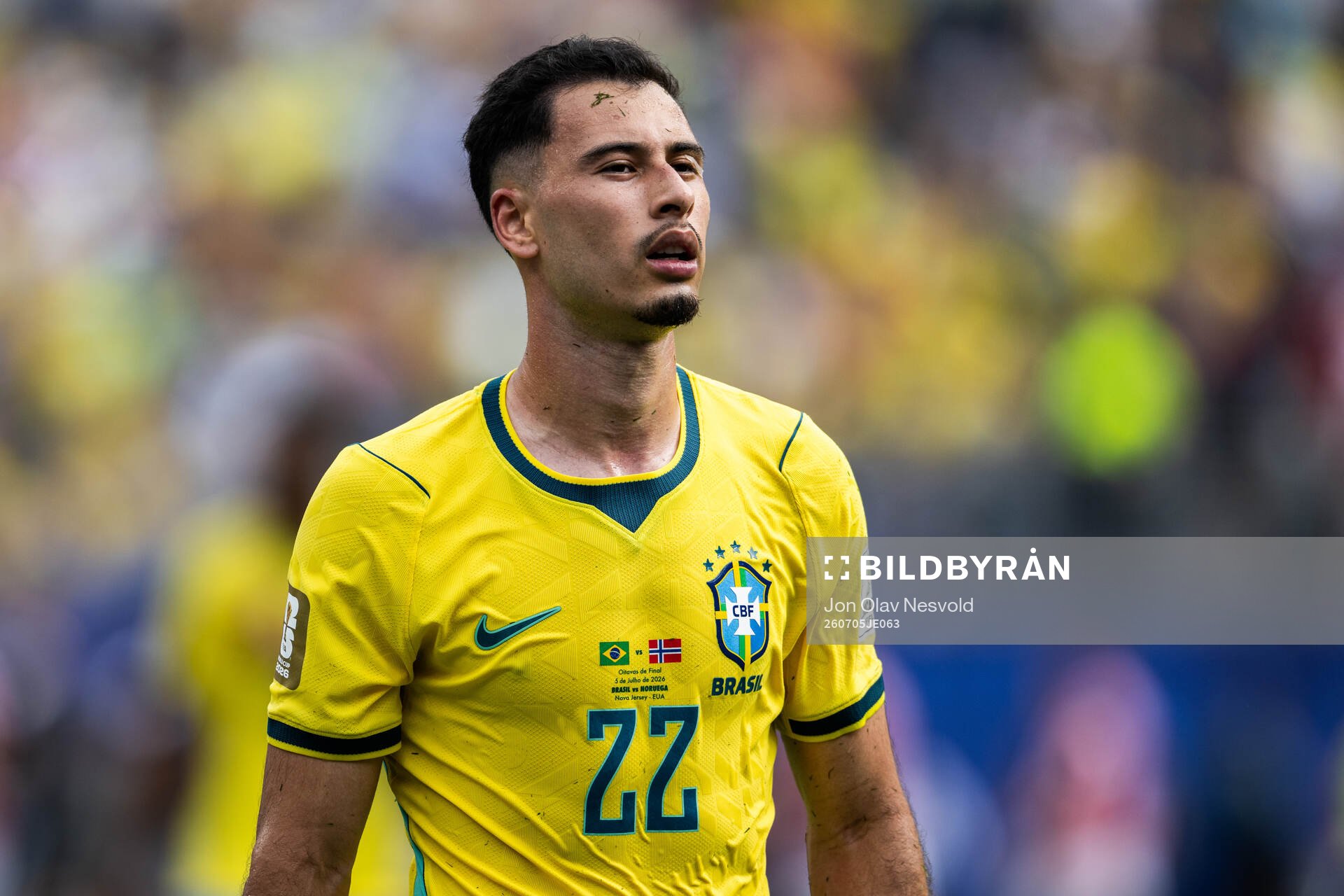 Gabriel Martinelli of Brazil
