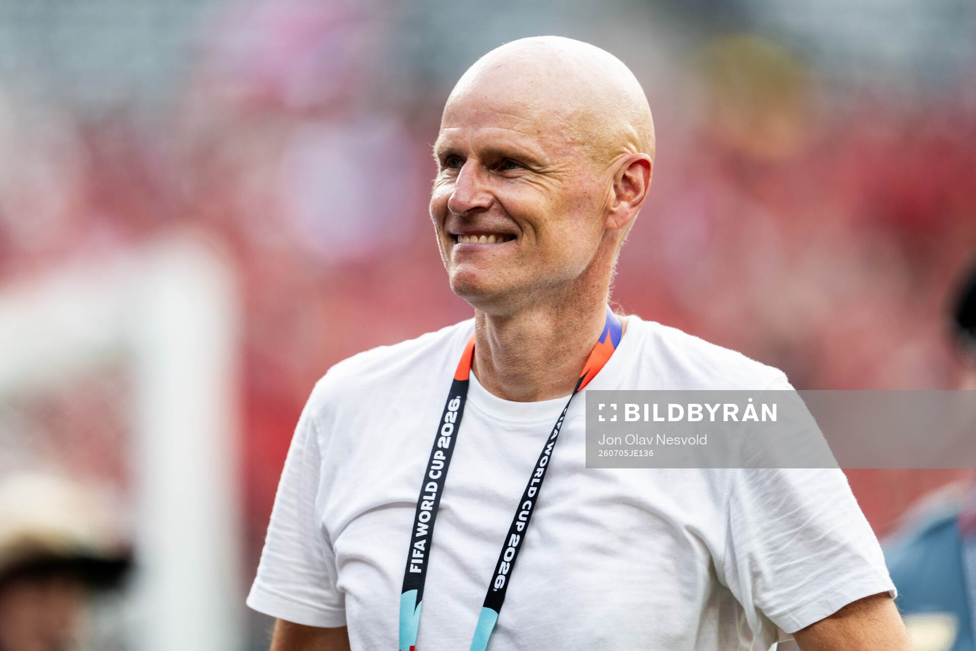 Head coach Ståle Solbakken of Norway