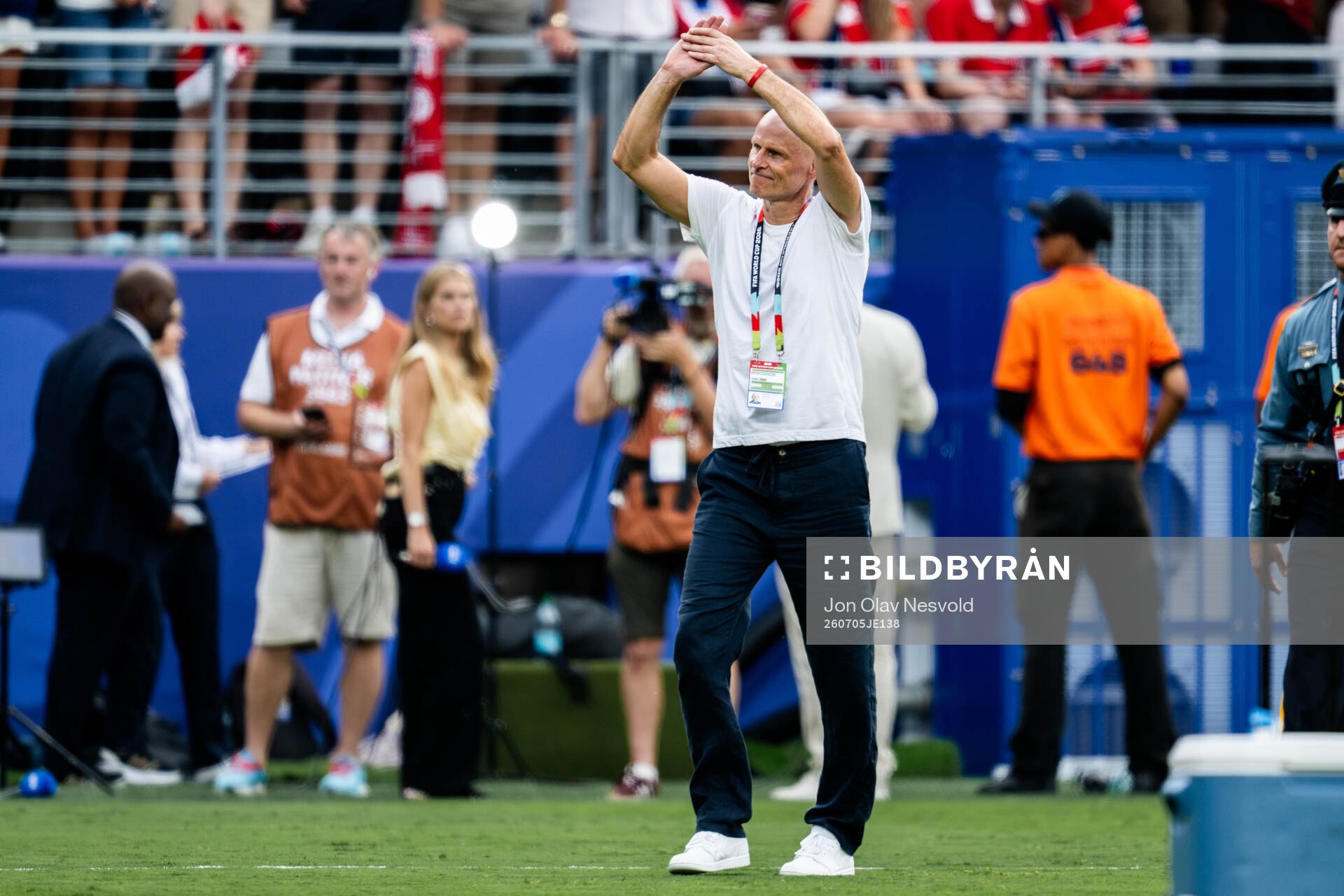 Head coach Ståle Solbakken of Norway