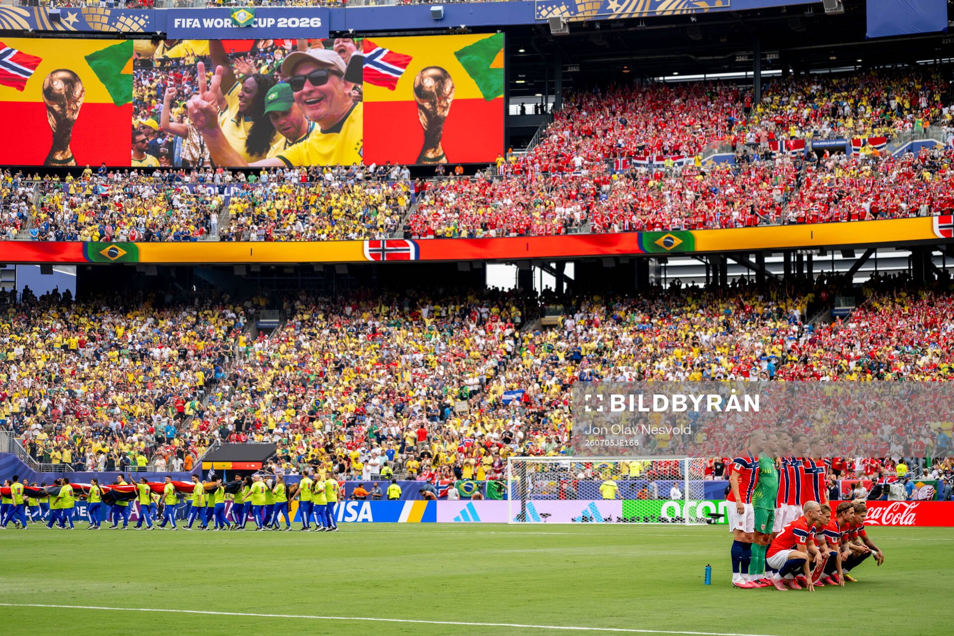 The starting eleven of Norway