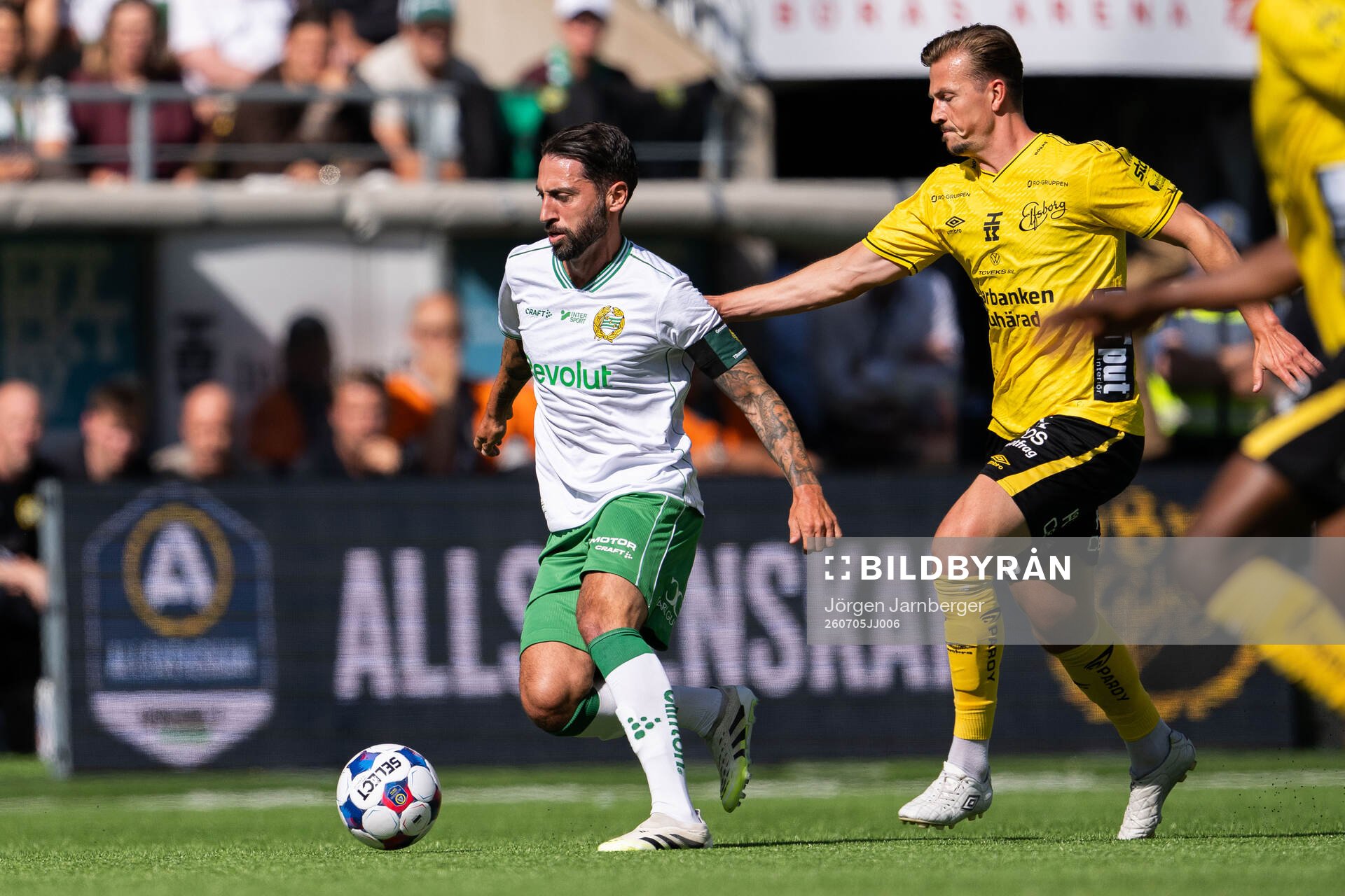 5 Hammarbys Nahir Besara och Elfsborgs Simon Olsson