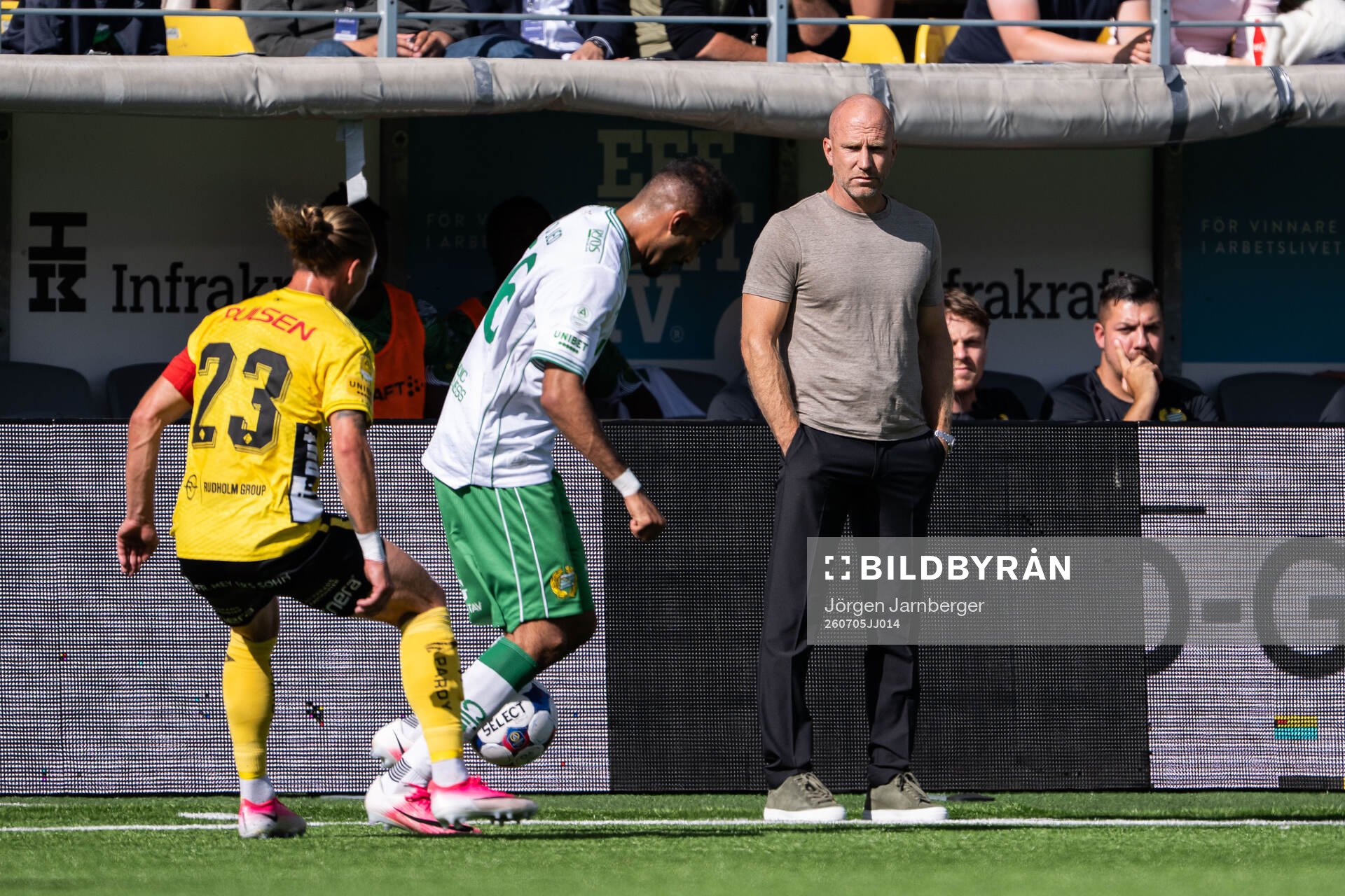 Hammarbys tränare Henrik Rydström