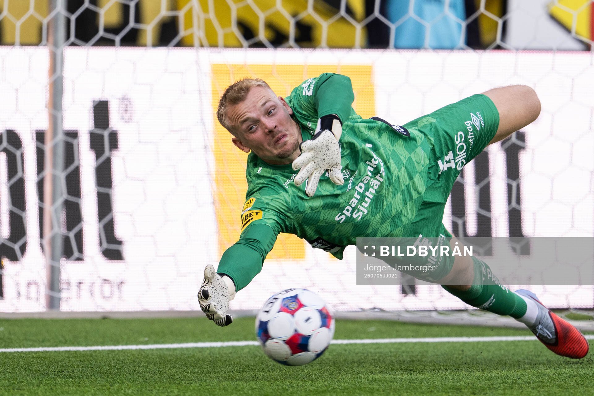 under fotbollsmatchen i Allsvenskan mellan Elfsborg och