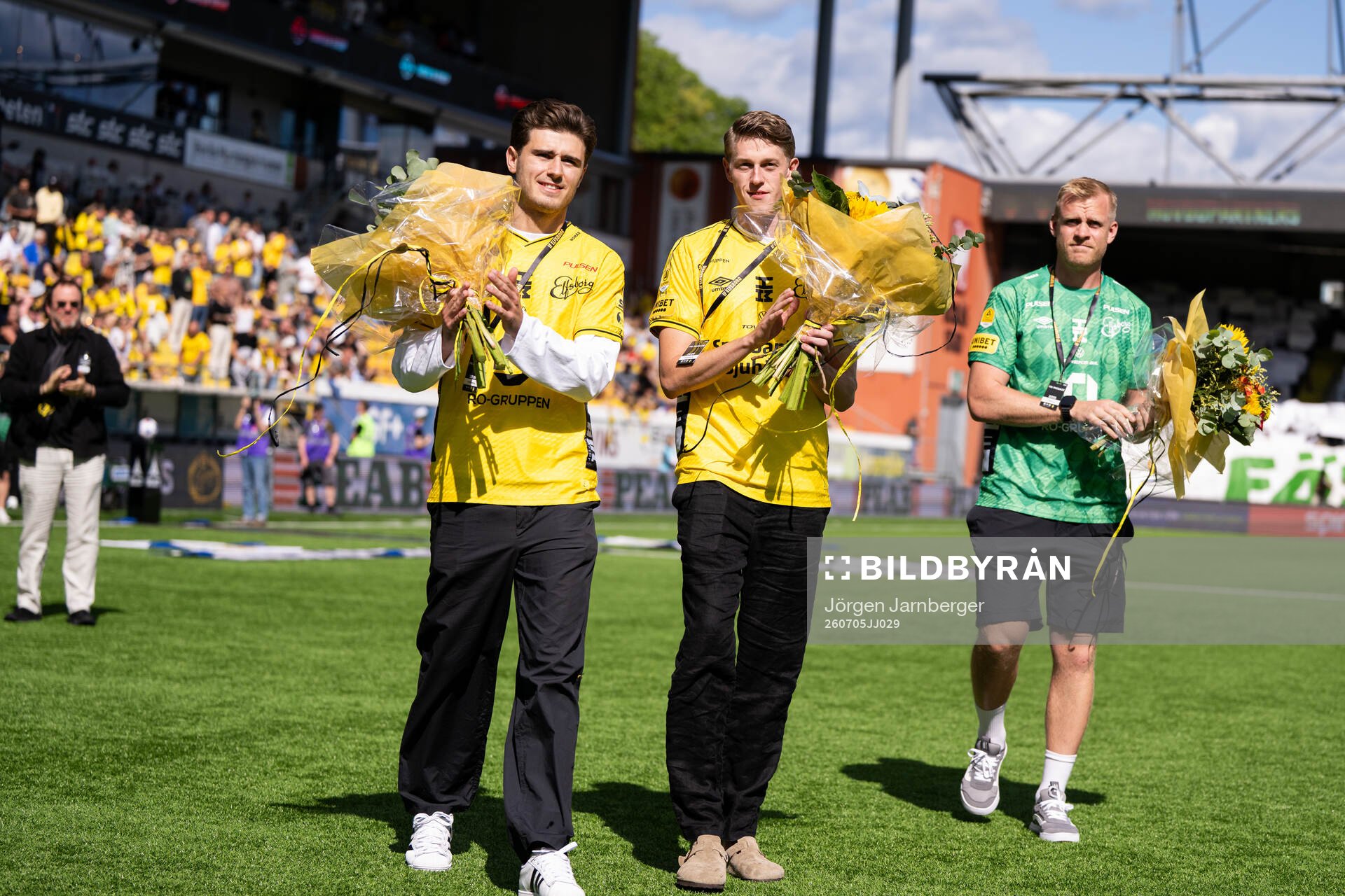 Besfort Zeneli, Alexander bernadsson och Linus Kandolin