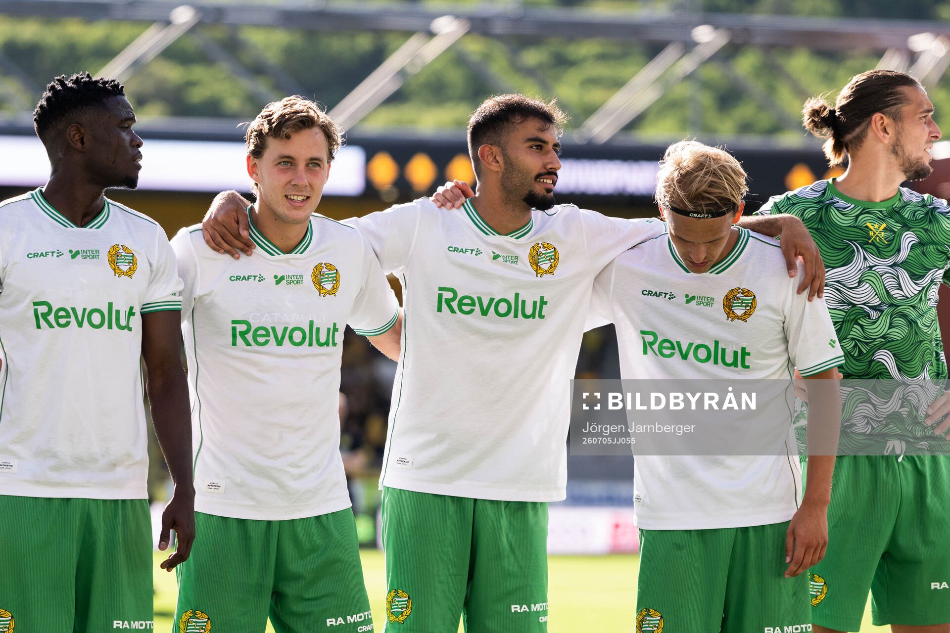 Hammarbys Hampus Skoglund och Montader Madjed