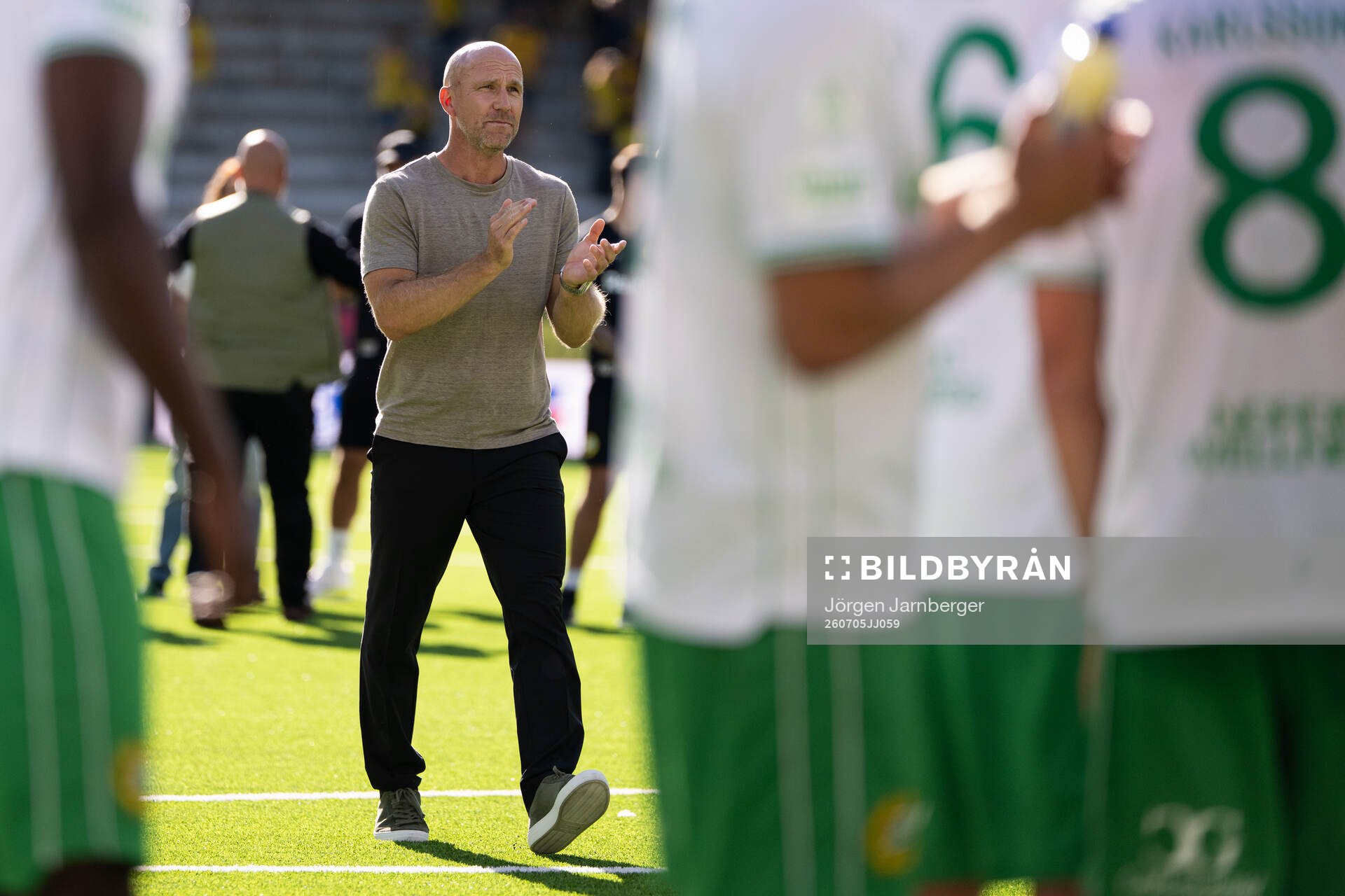 Hammarbys tränare Henrik Rydström