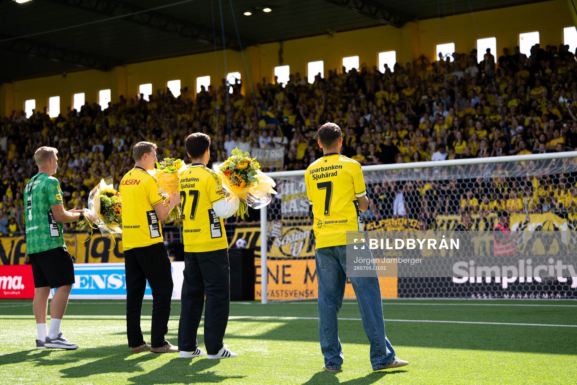 Före detta Elfsborgs spelarna och tränare Linus Kandolin,