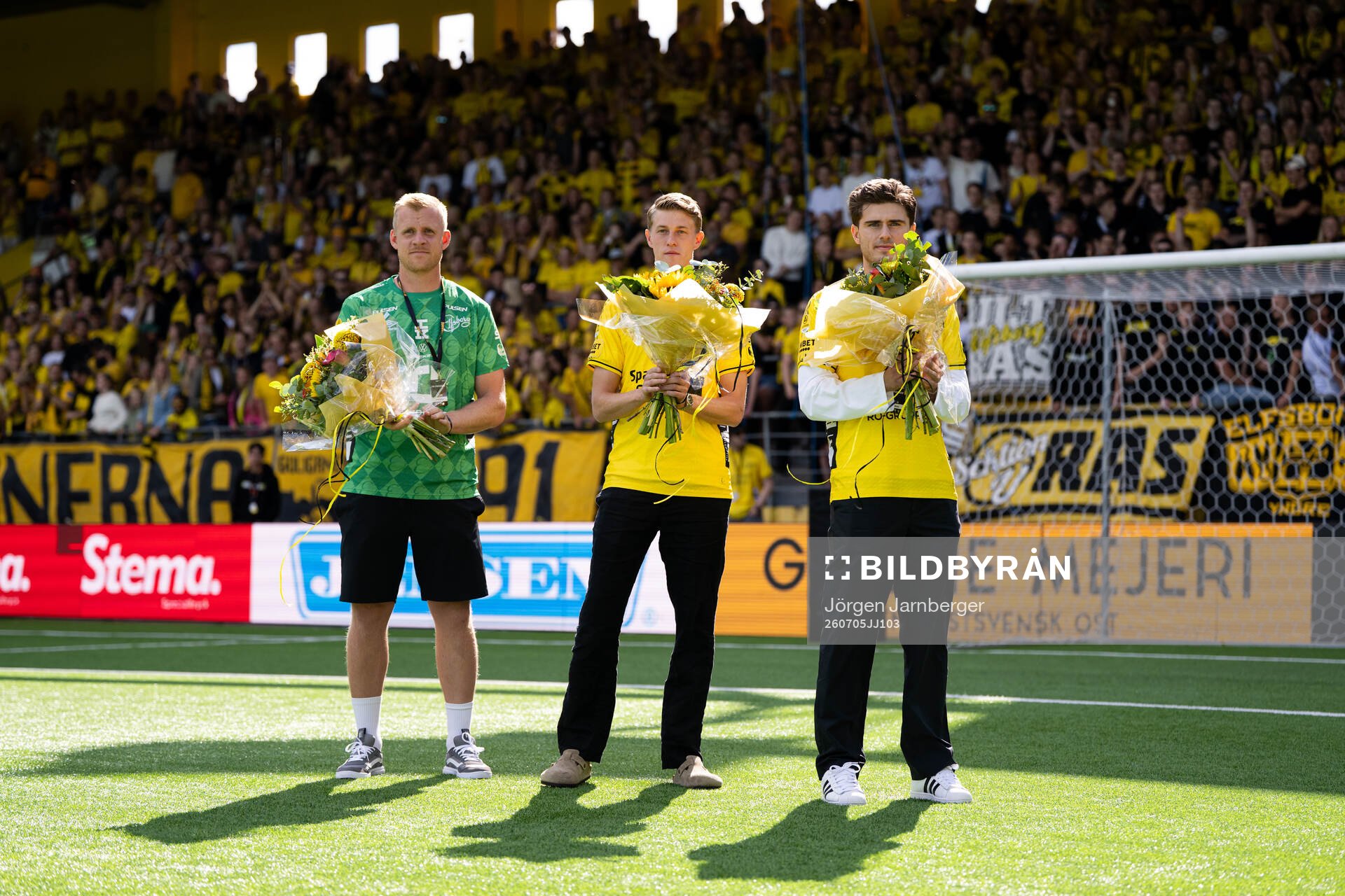 Före detta Elfsborgs spelarna och tränare Linus Kandolin,