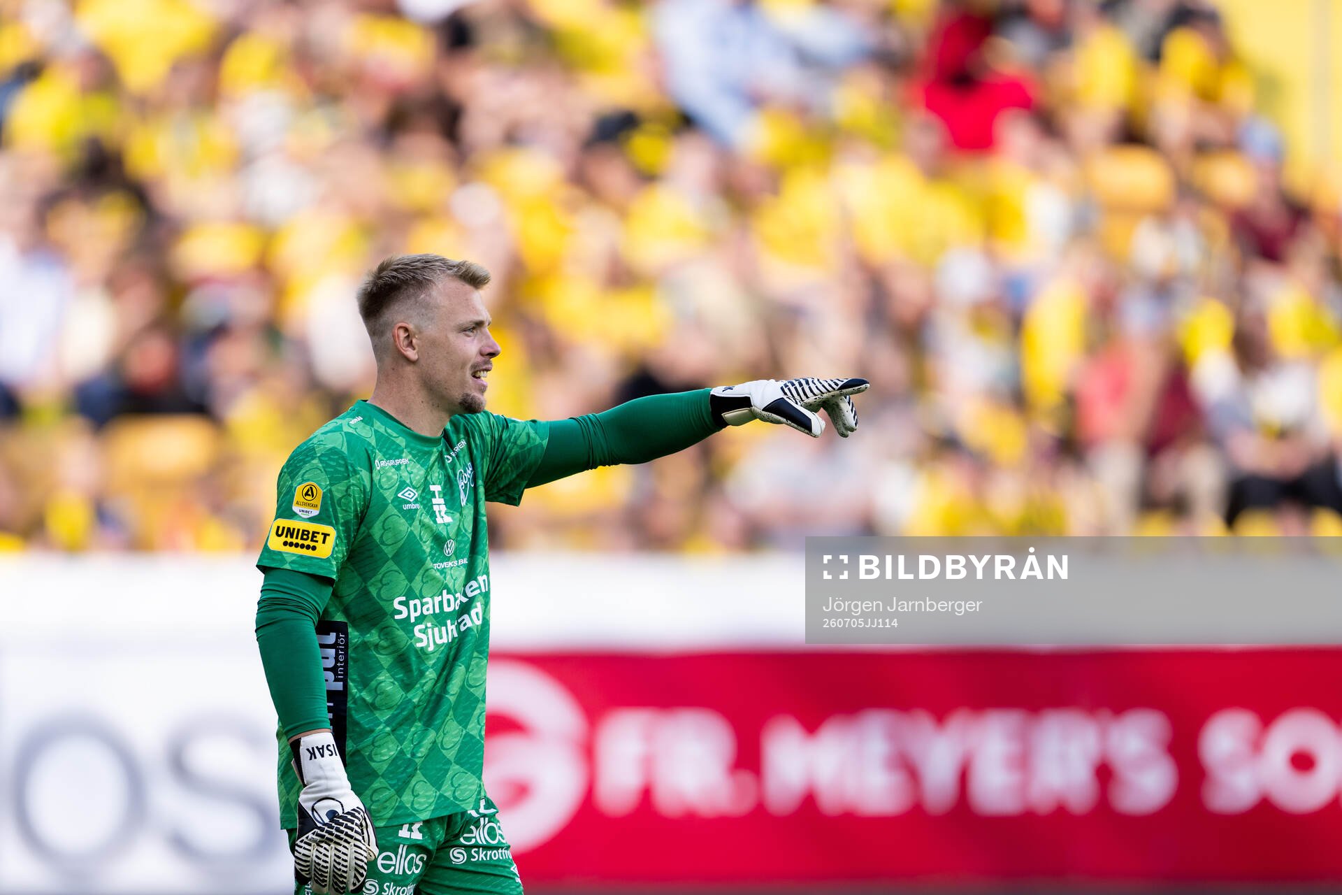 Elfsborgs målvakt Isak Pettersson