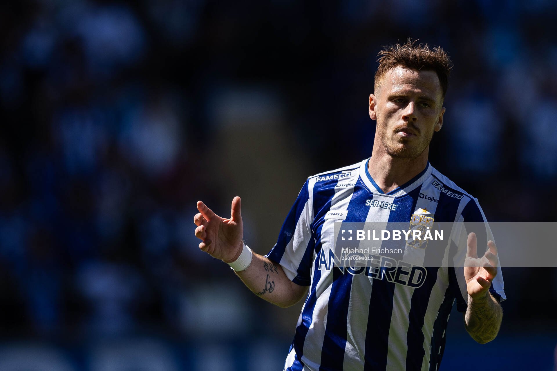 IFK Göteborgs Tobias Heintz deppar